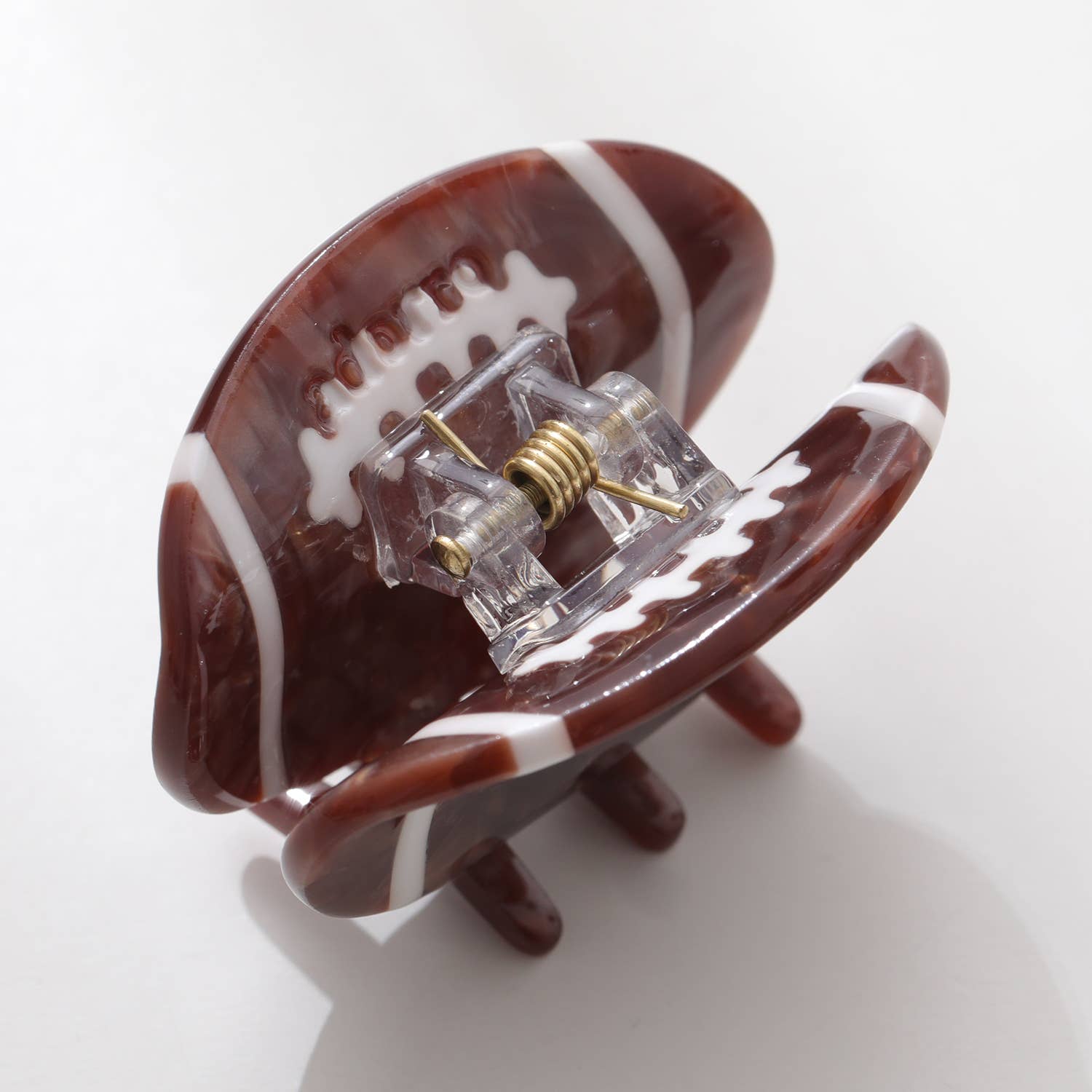 Mini Football Claw Clip