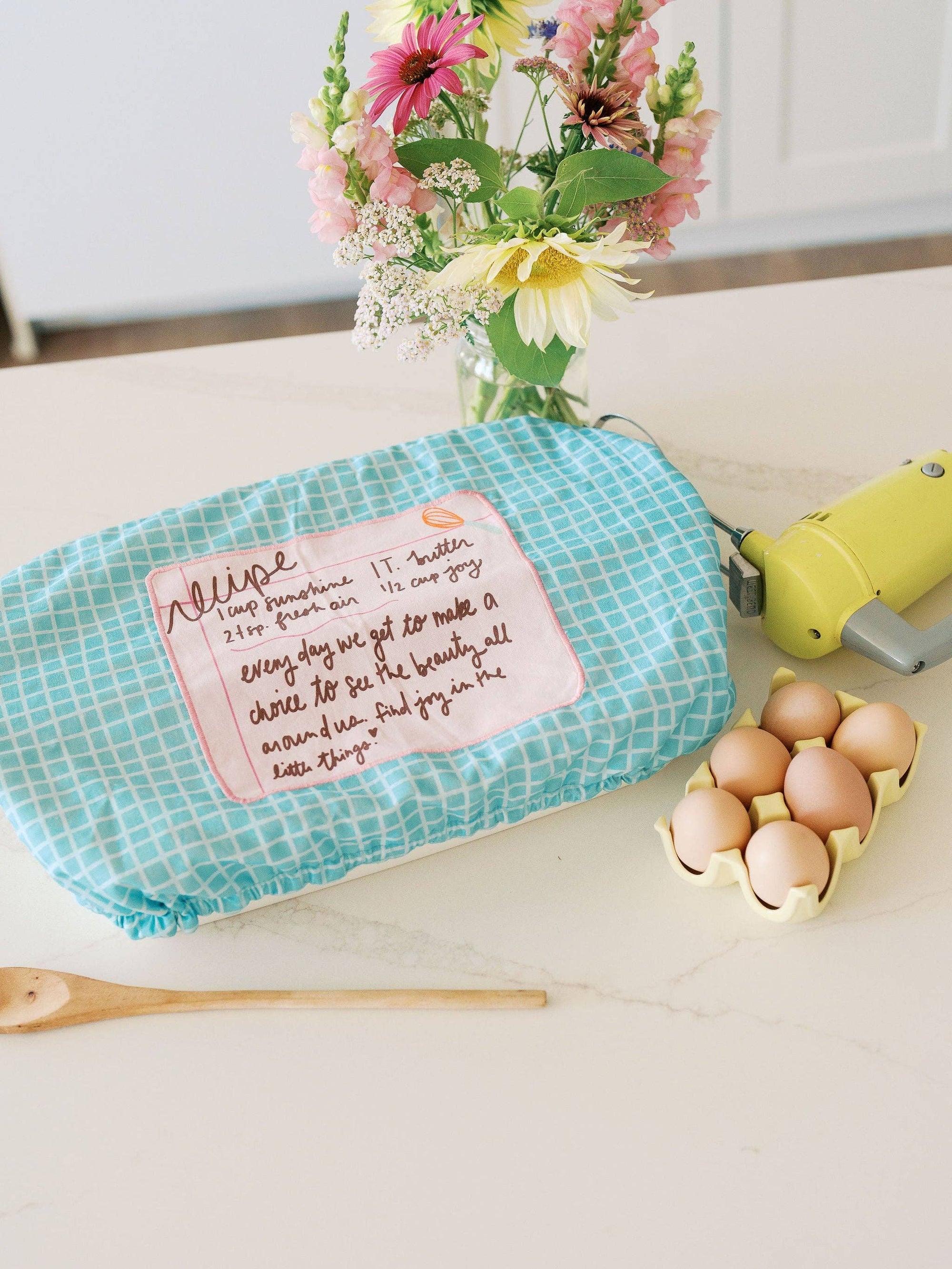 Recipe for a Happy Heart 10x14 Baking Dish Cover | Baking