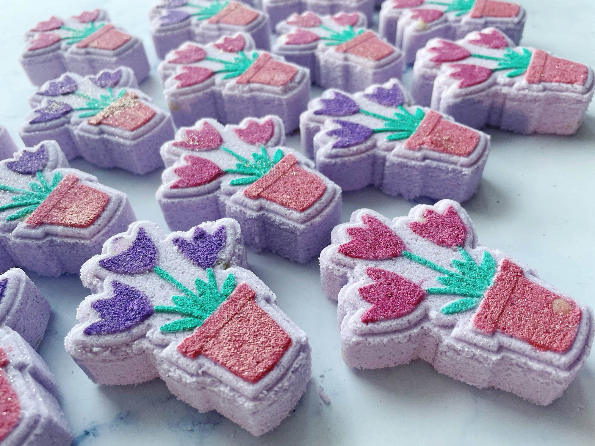 Flower Pot Bath Bomb