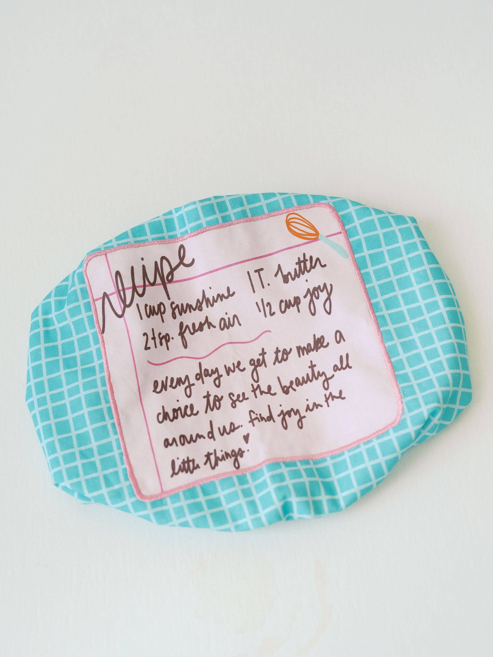 Recipe for a Happy Heart 10x14 Baking Dish Cover | Baking