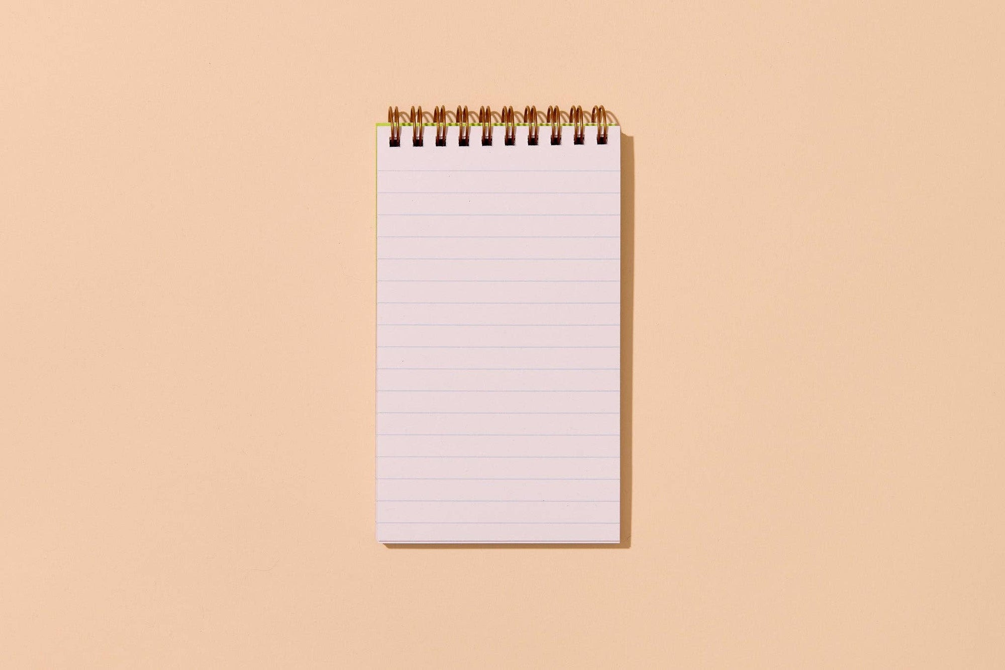 Letterpress Small Spiral Notebook—Goldfish Cracker (Cute Kid