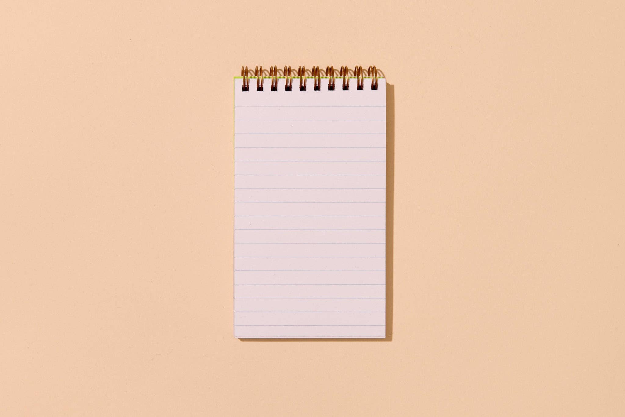 Letterpress Small Spiral Notebook—Goldfish Cracker (Cute Kid