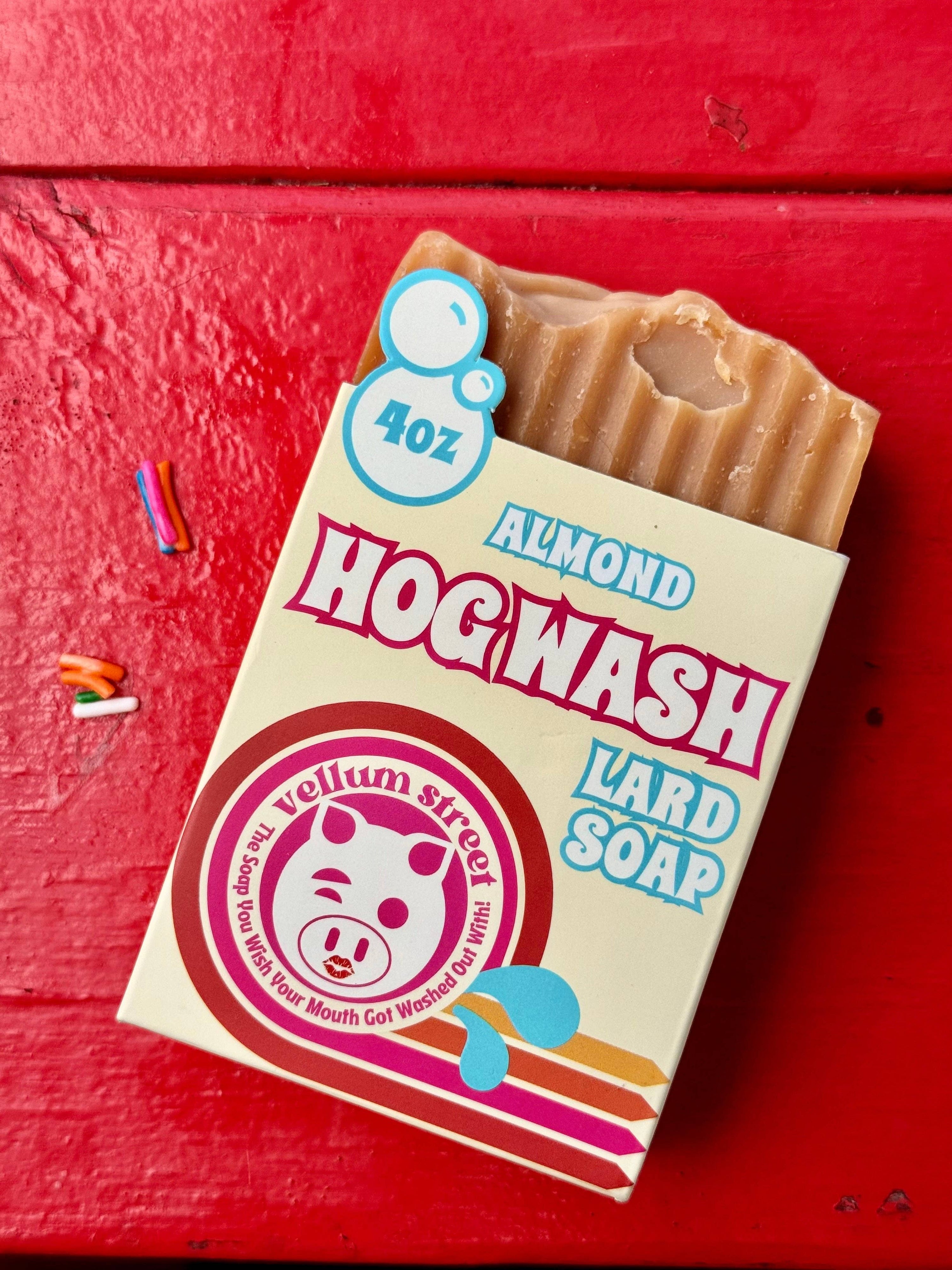 Hog Wash Lard Soap ALMOND