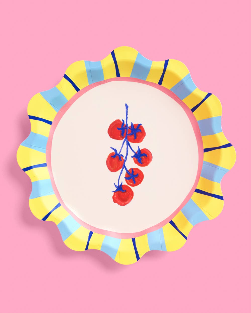 Italian Capri Plates | summer party, bridal, lemon