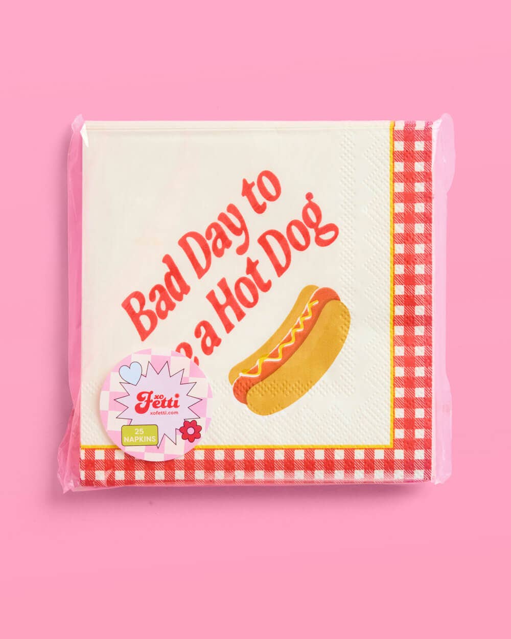 Hot Dog Napkins | BBQ, cookout, picnic, July 4th