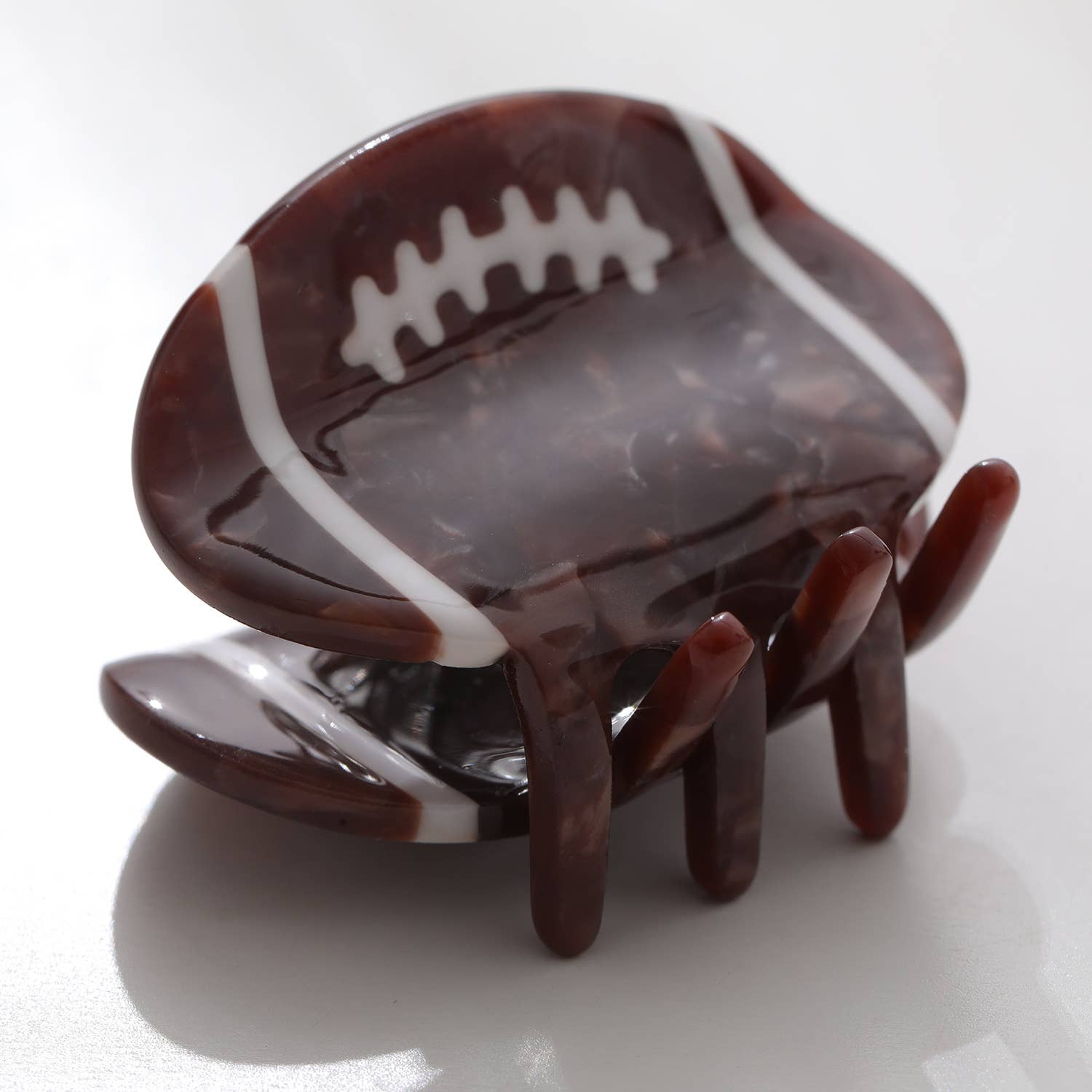 Mini Football Claw Clip