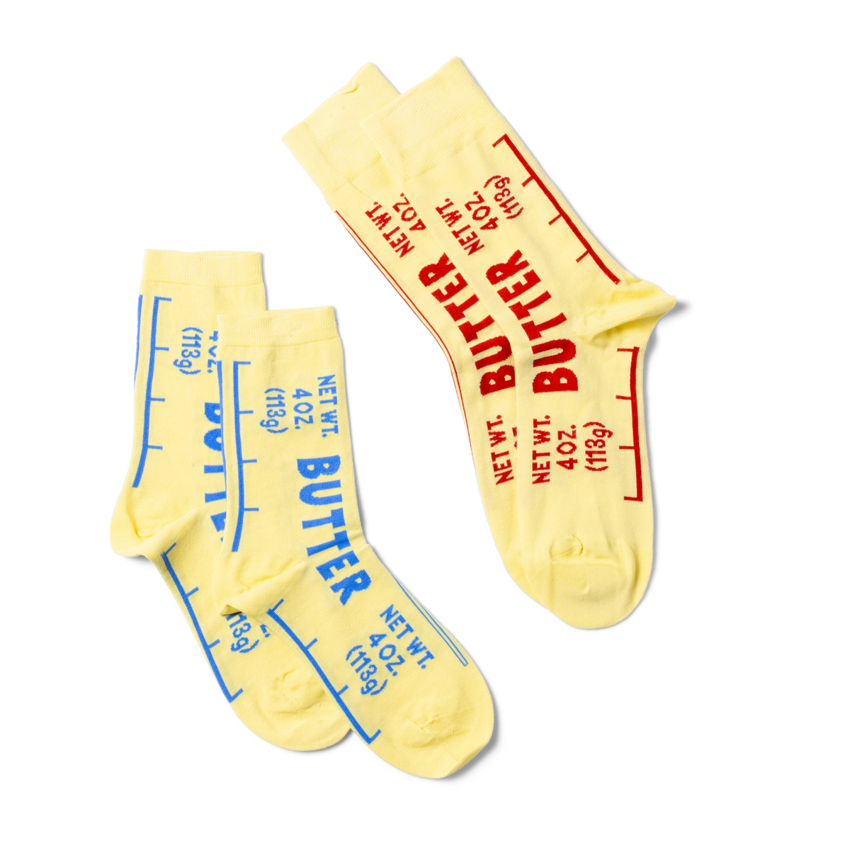 Butter Crew Socks | Foodie + Chef Gift | Large
