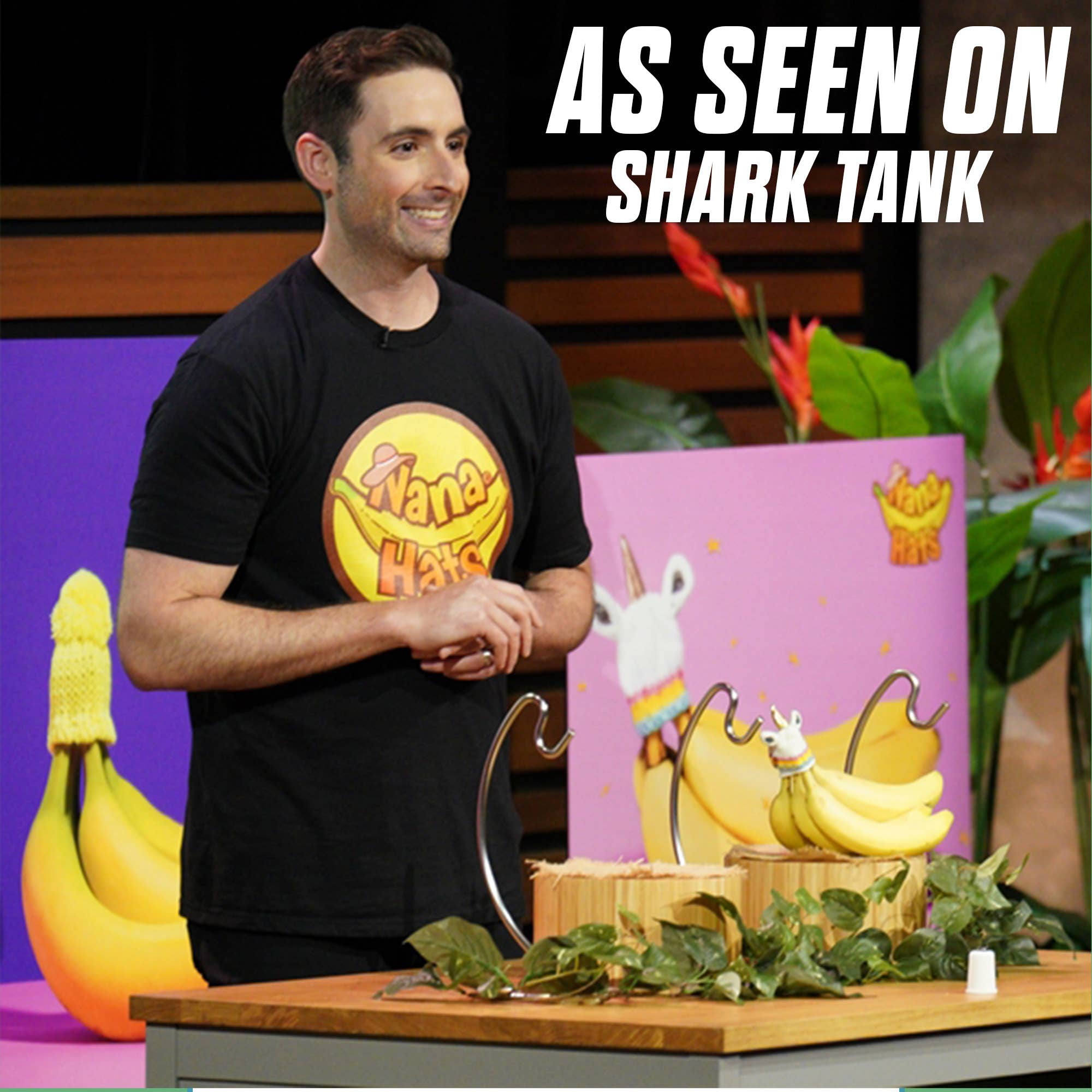 Shark Nana Hat | Includes 2 Stretchy Silicone Caps with Magnets