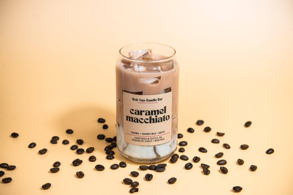 Iced Caramel Macchiato Coffee Candle