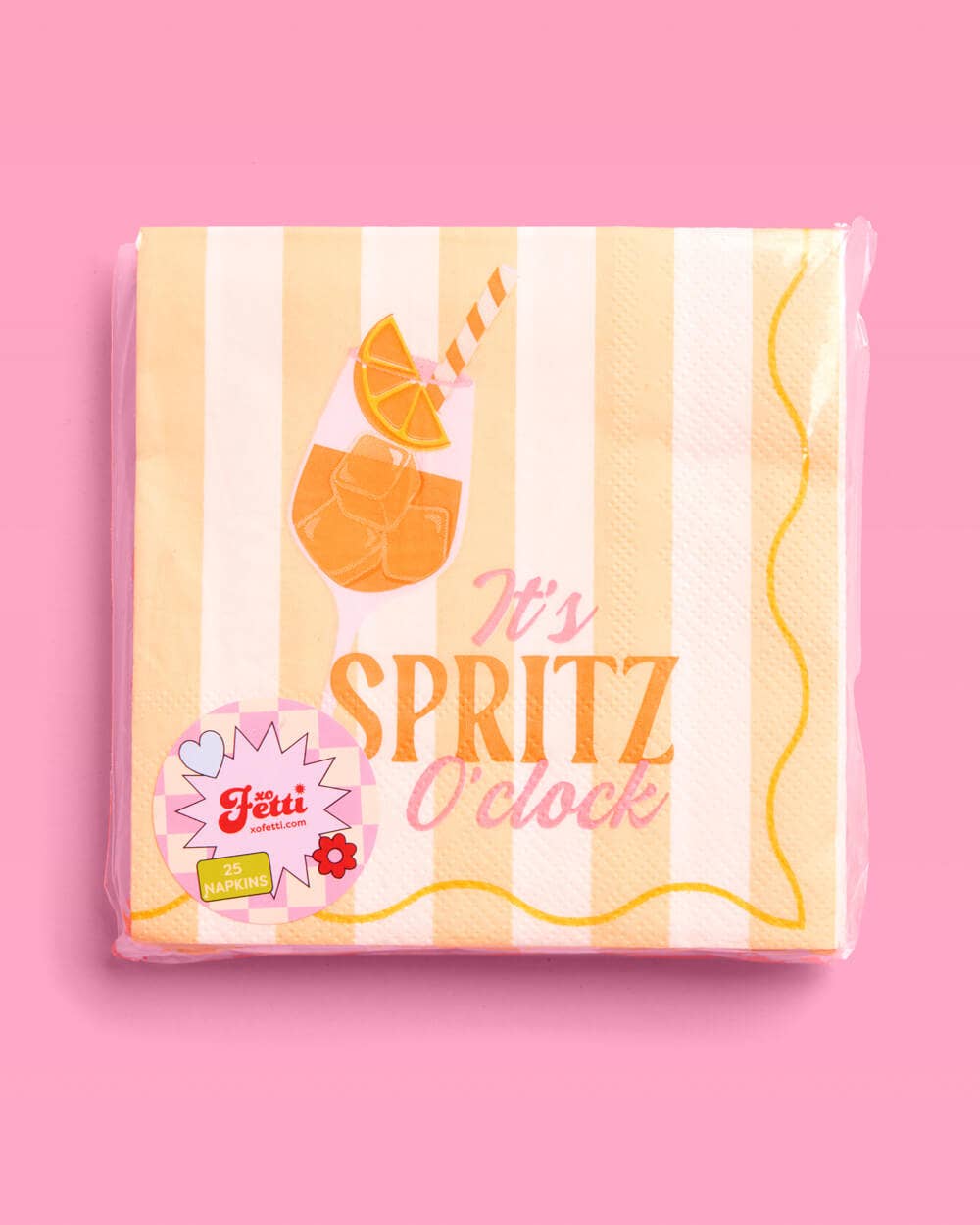 Spritz Napkins | cocktail, bachelorette, bridal, summer