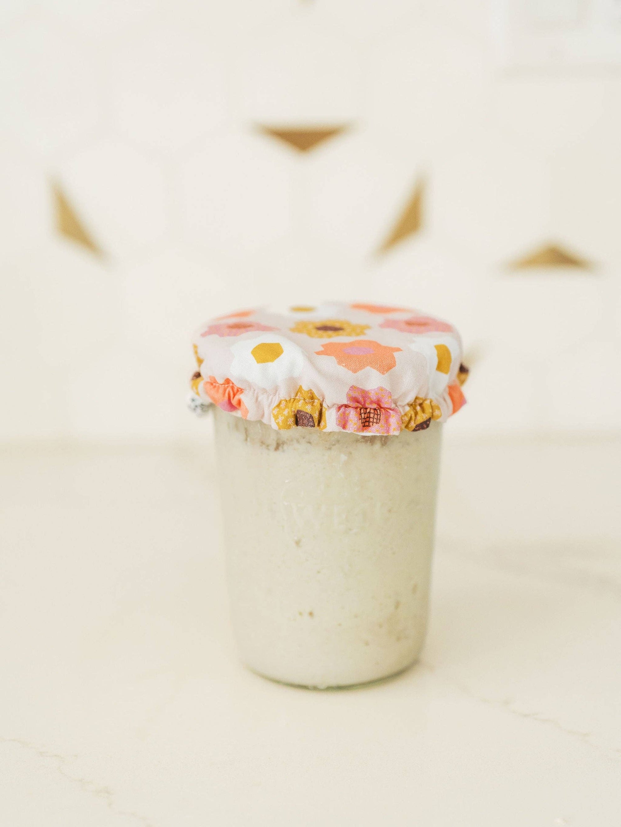 3.25" Flower Garden Jar + Mini Bowl Cover
