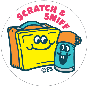 Banana & Lunch Box EverythingSmells Scratch & Sniff Stickers