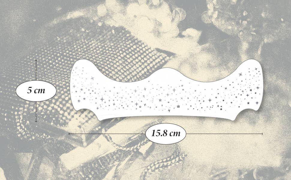 Fazit Makeup Patches Silver Face Glitter Makeup Speckles