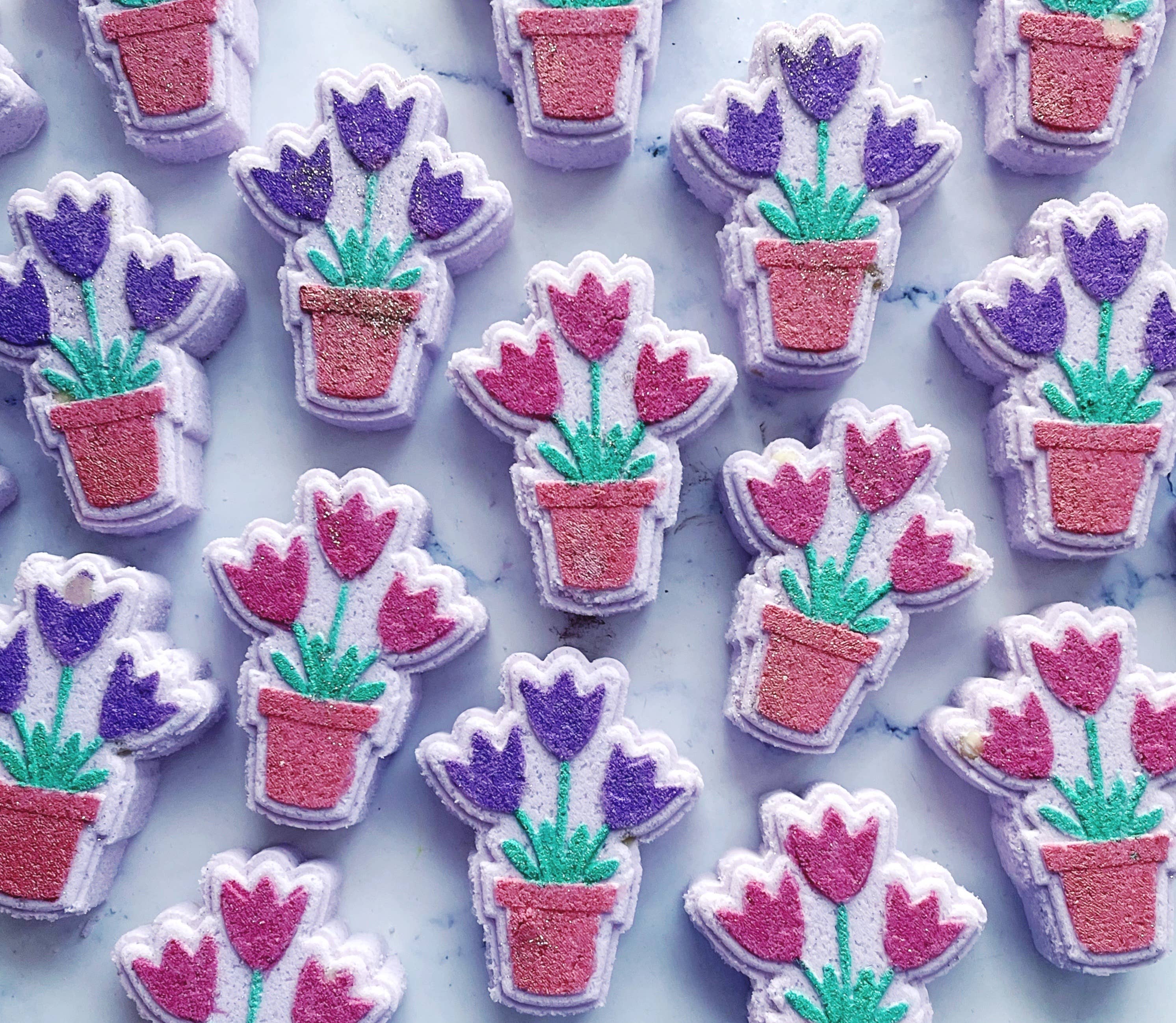 Flower Pot Bath Bomb