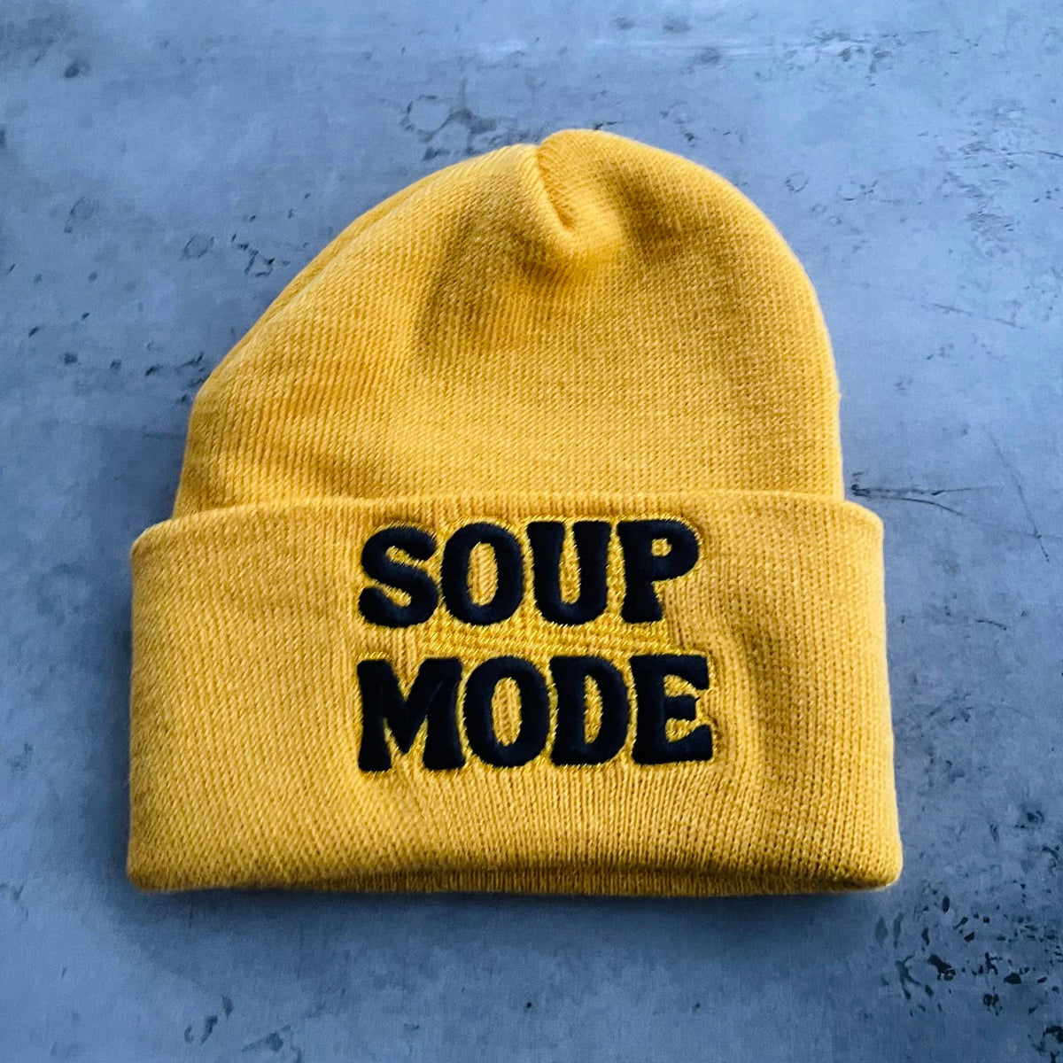 Soup mode knit beanie Winter hat Made in America usa