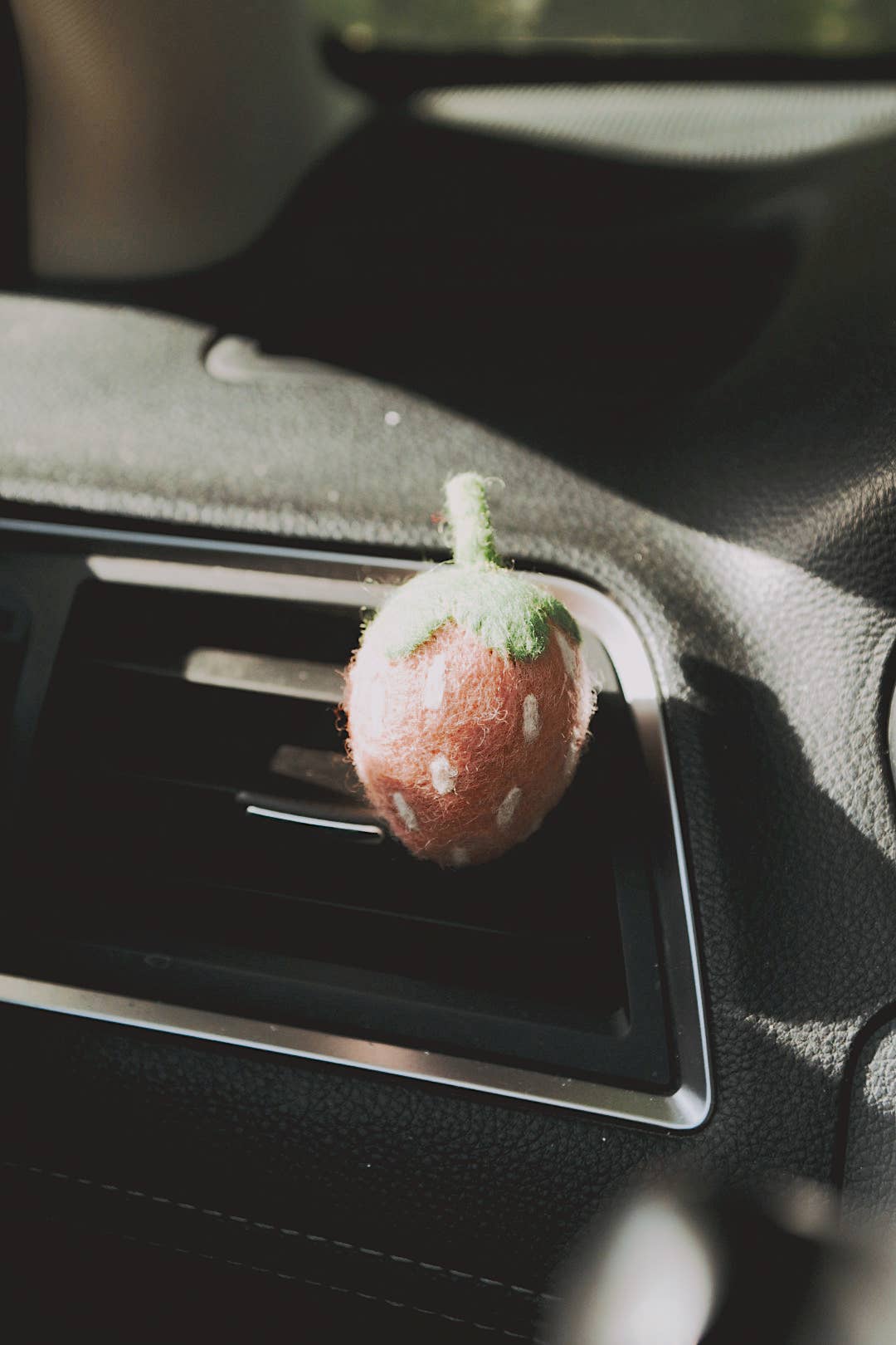 Strawberry Car Vent Clip - Fruit, Summer, Accessory, cute
