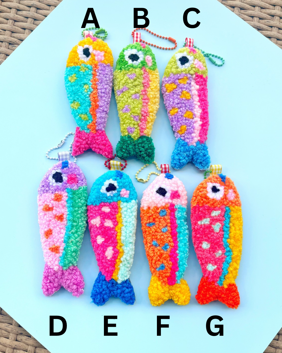 Fishy Bag Charms