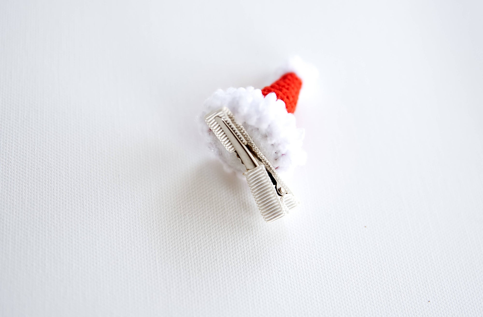 Santa Hat Hair Clip