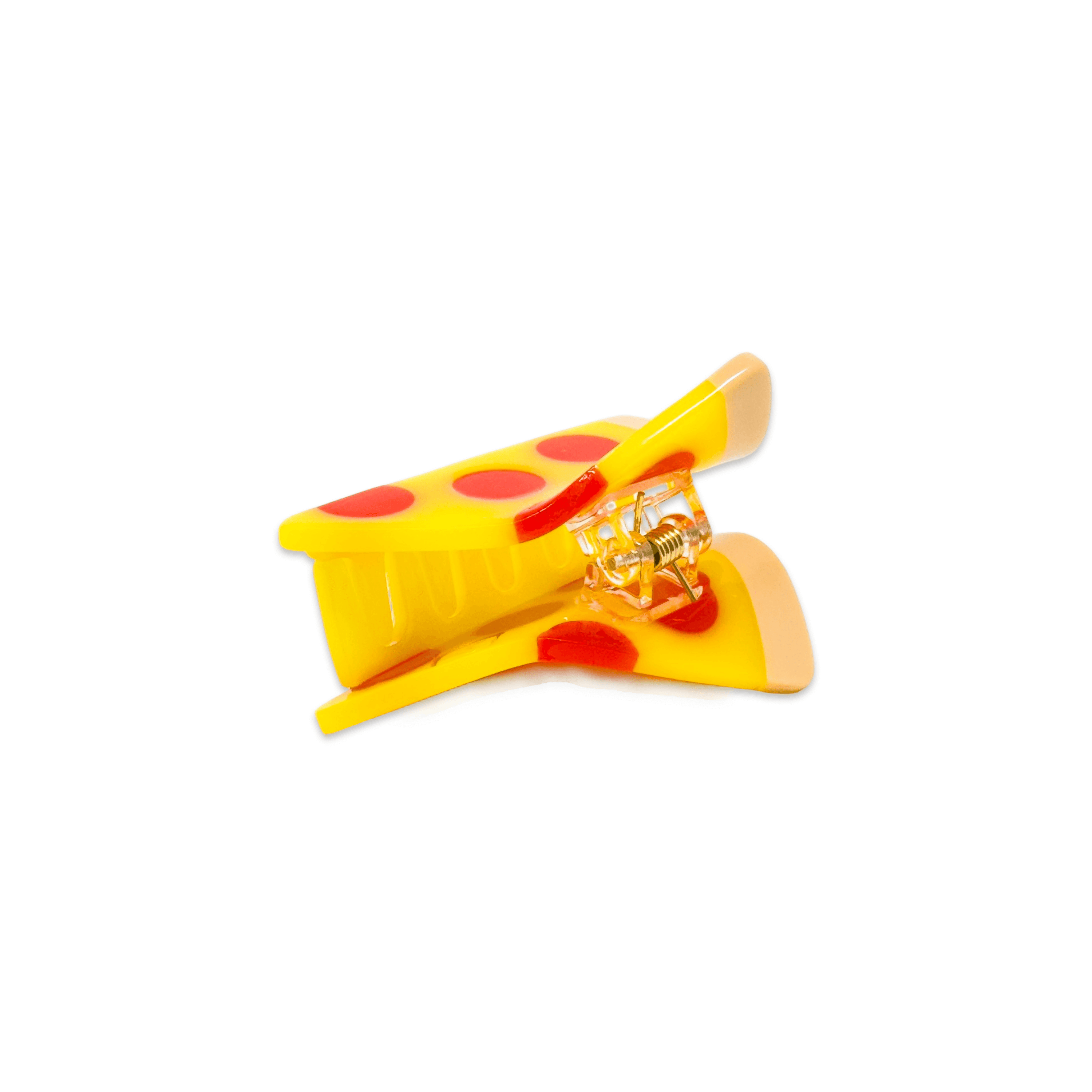 Mini Pizza Hair Claw Clip