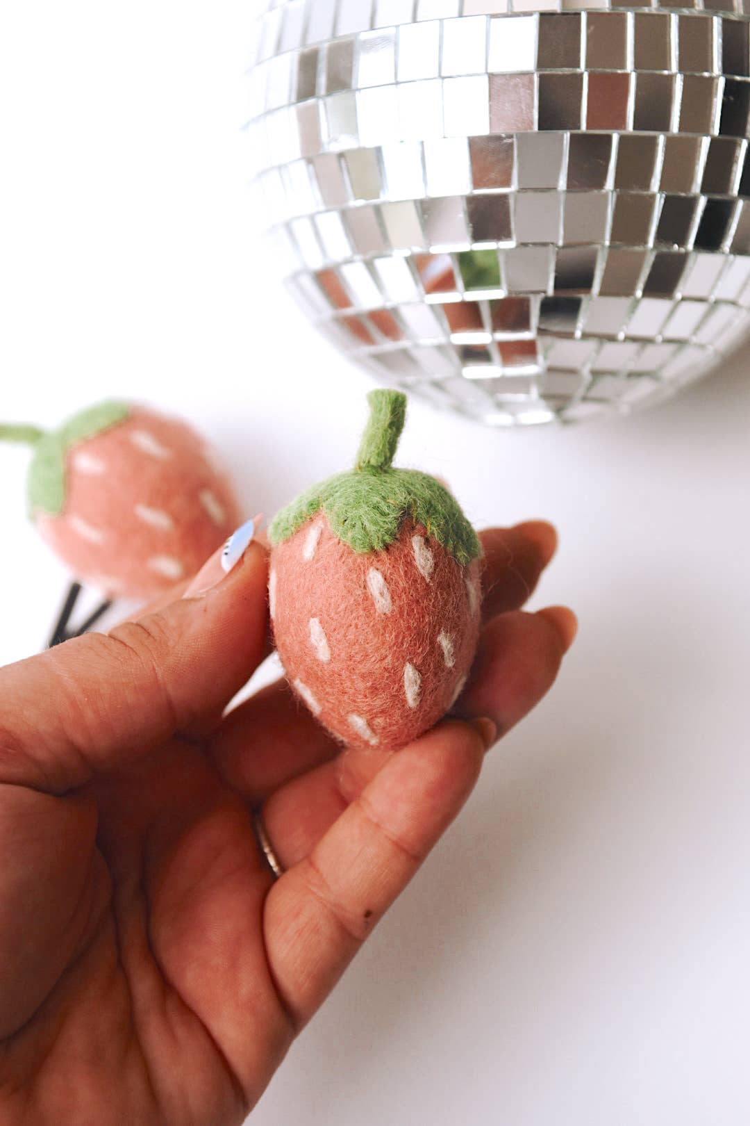 Strawberry Car Vent Clip - Fruit, Summer, Accessory, cute
