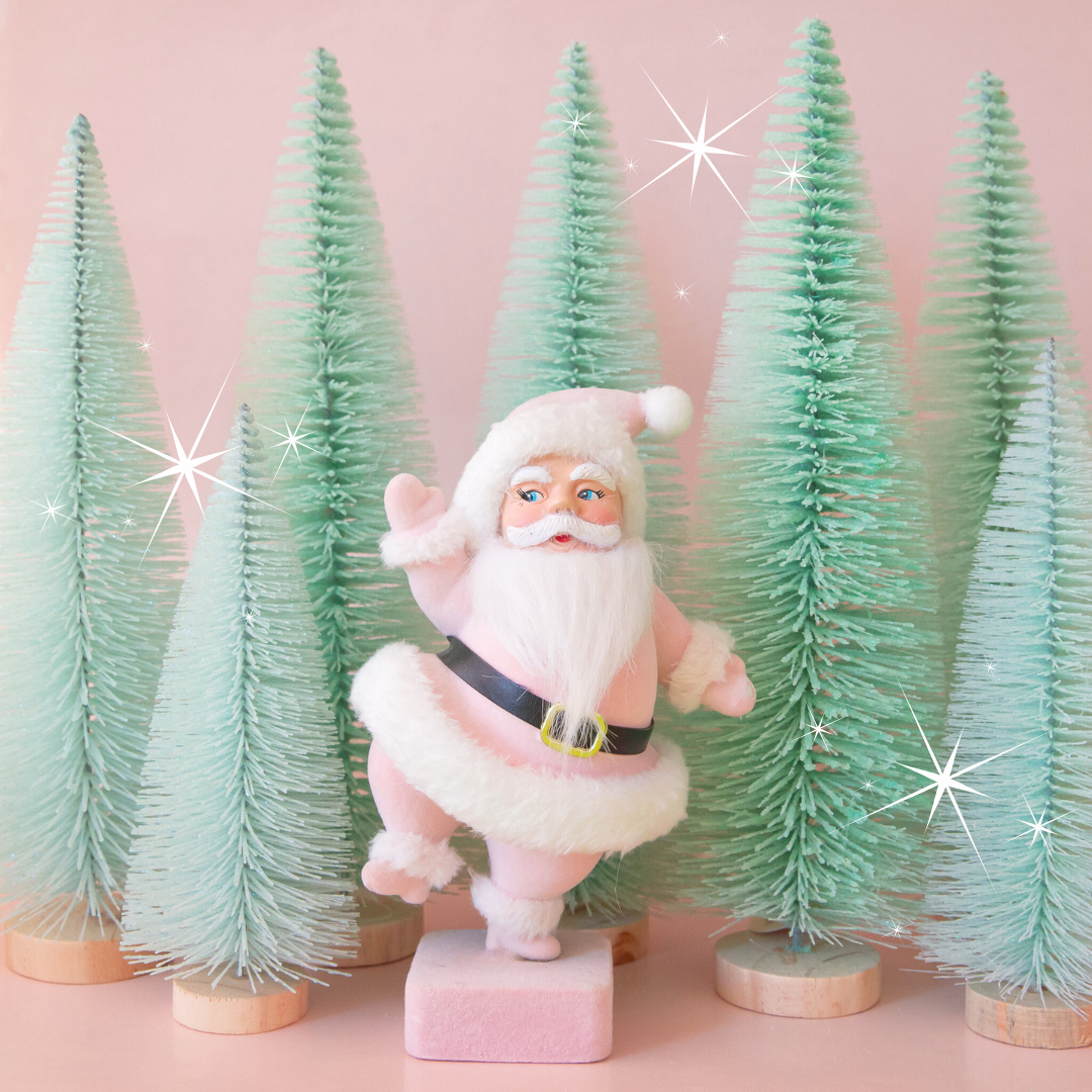 Bottle Brush Tree | Mint | Sparkle Christmas Tree