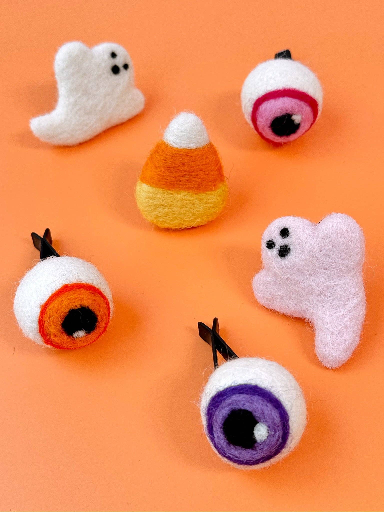 Felt Ghost Car Vent Clips - Halloween, Spooky, Cute, Whimsy