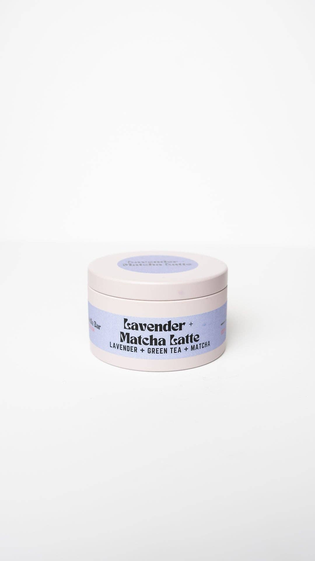 Iced Lavender Matcha Latte Coffee Candle