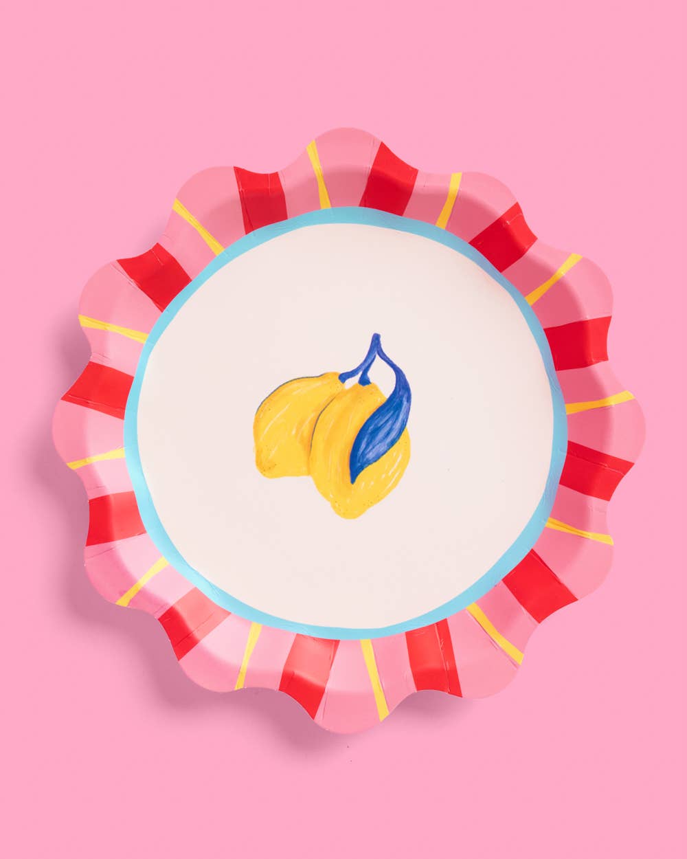 Italian Capri Plates | summer party, bridal, lemon