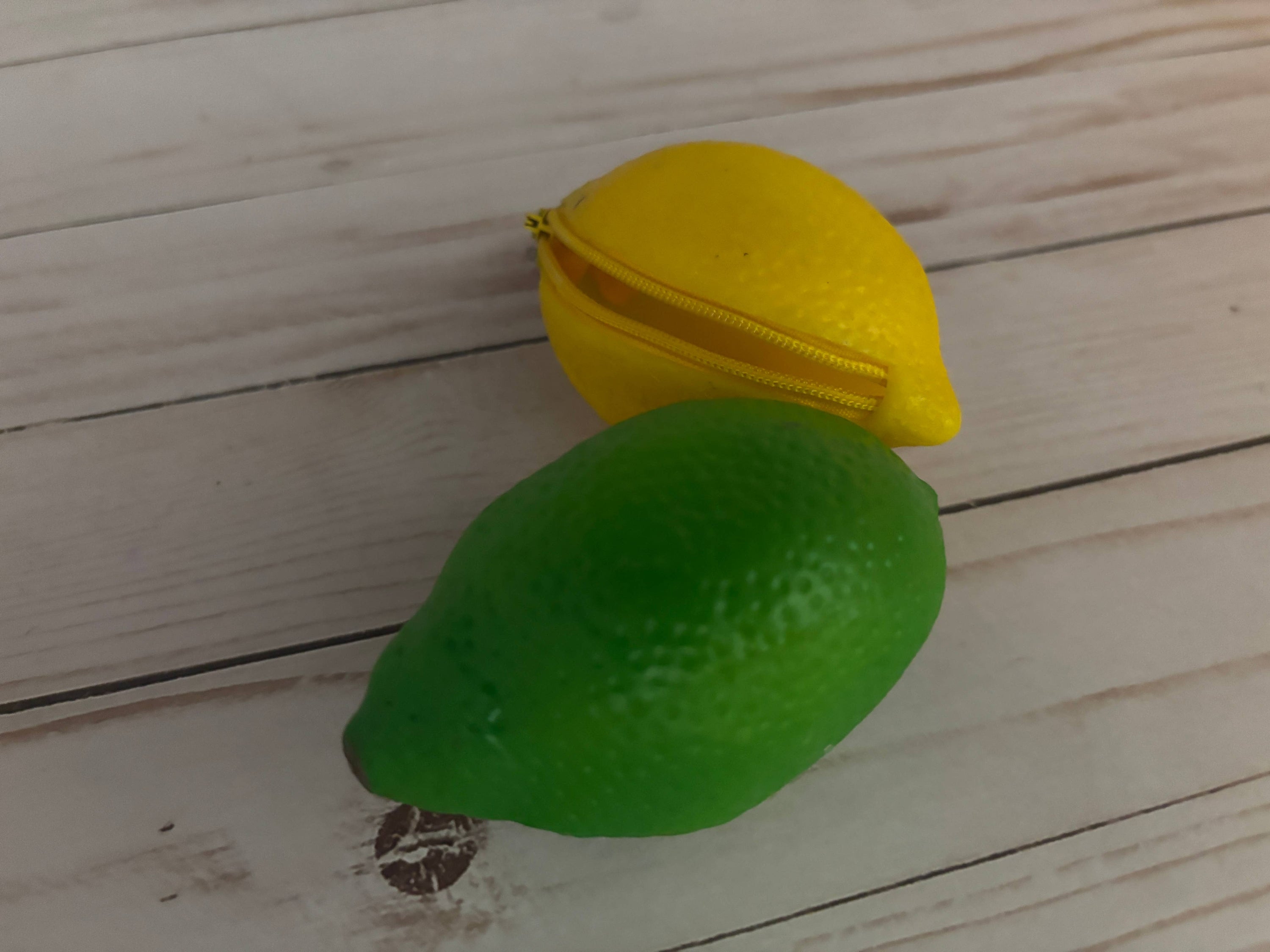 Gag Gift Coin Purse Lemon Lime