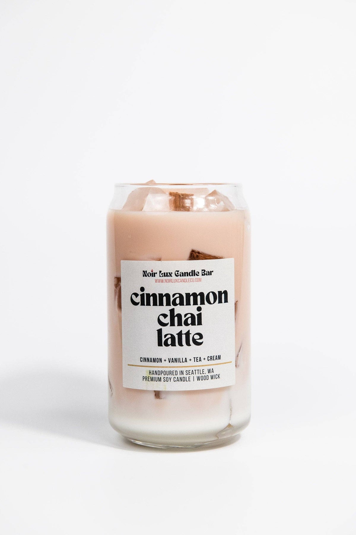 Iced Cinnamon Chai Latte Coffee Candle