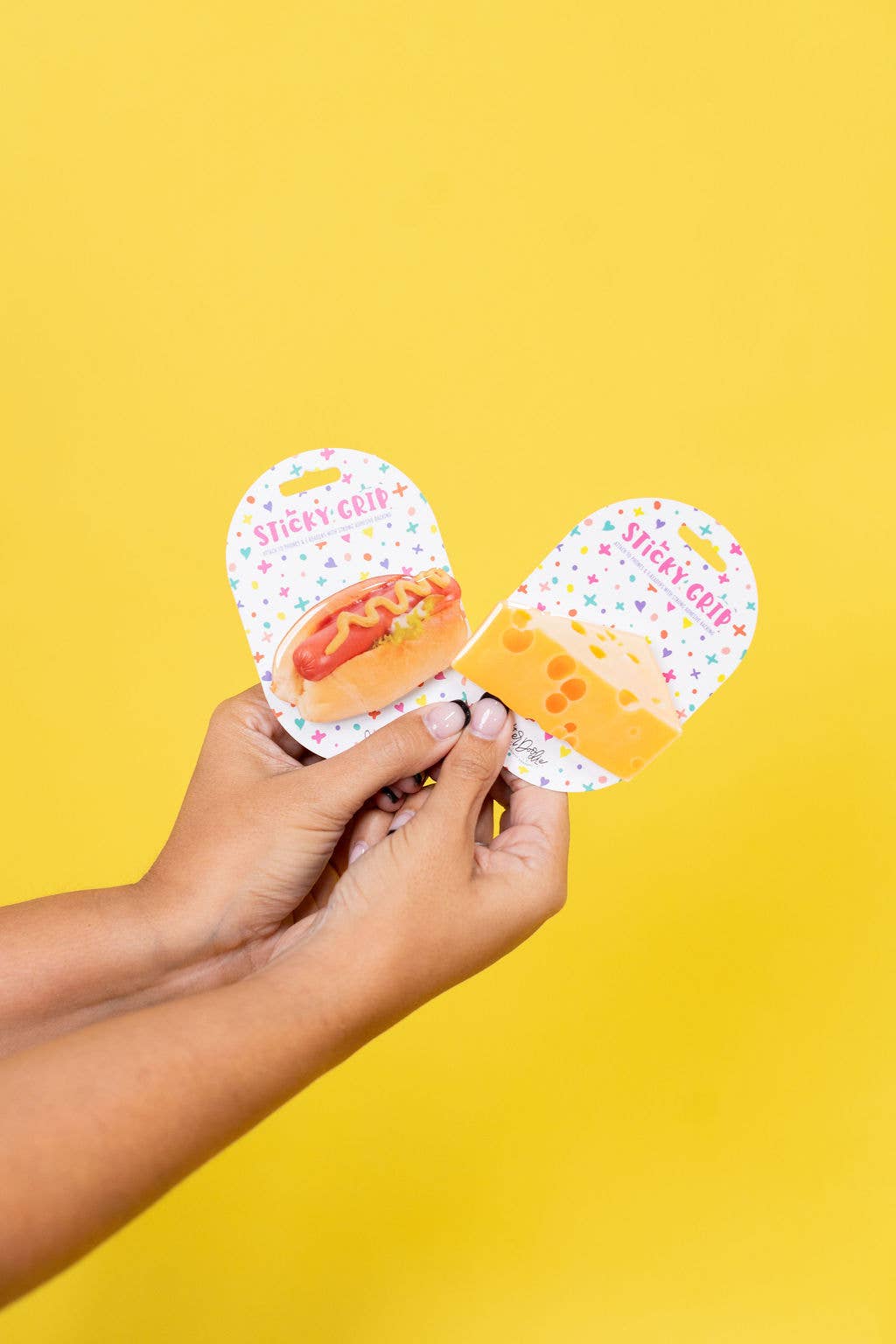 Dog Gone Sticky Grip – Hot Dog Phone Holder, Pop-Out Grip