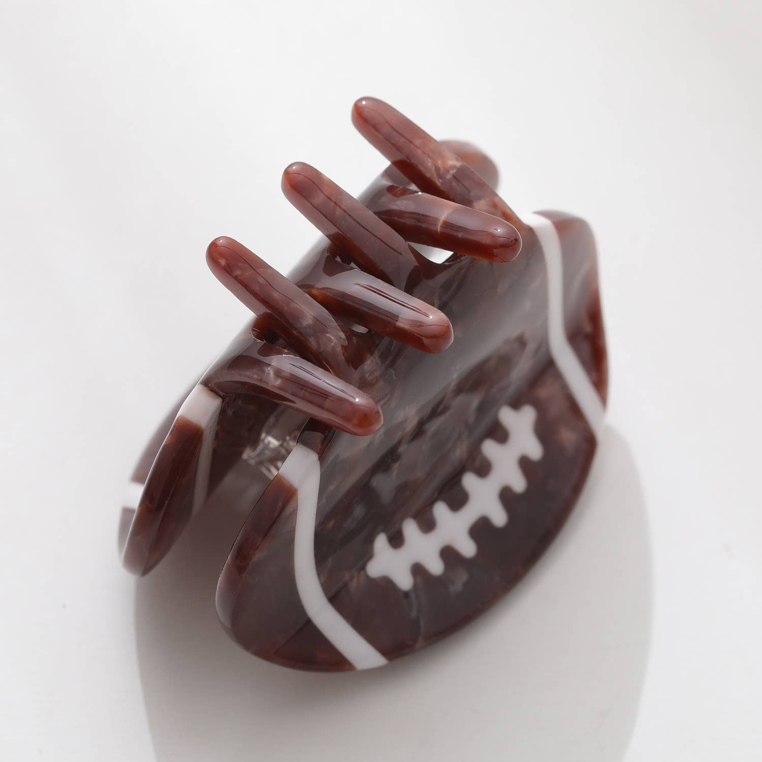 Mini Football Claw Clip