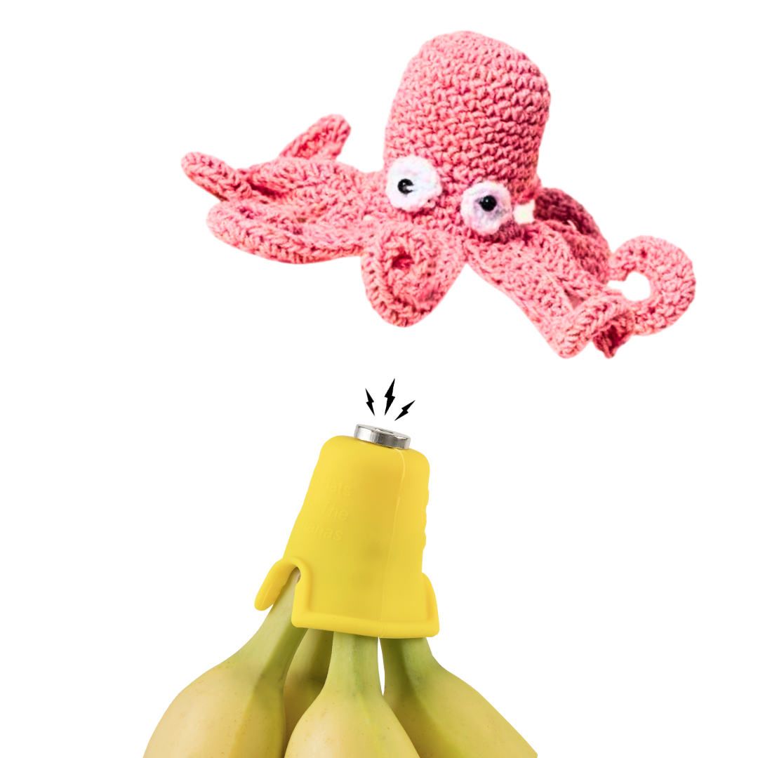 Octopus Nana Hat | Includes 2 Stretchy Silicone Caps with Magnets