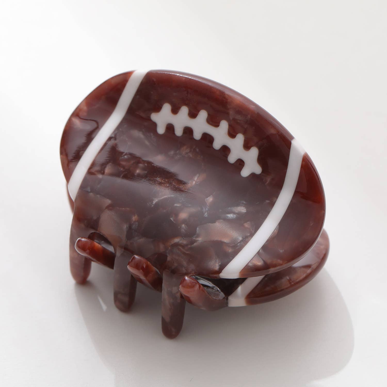 Mini Football Claw Clip