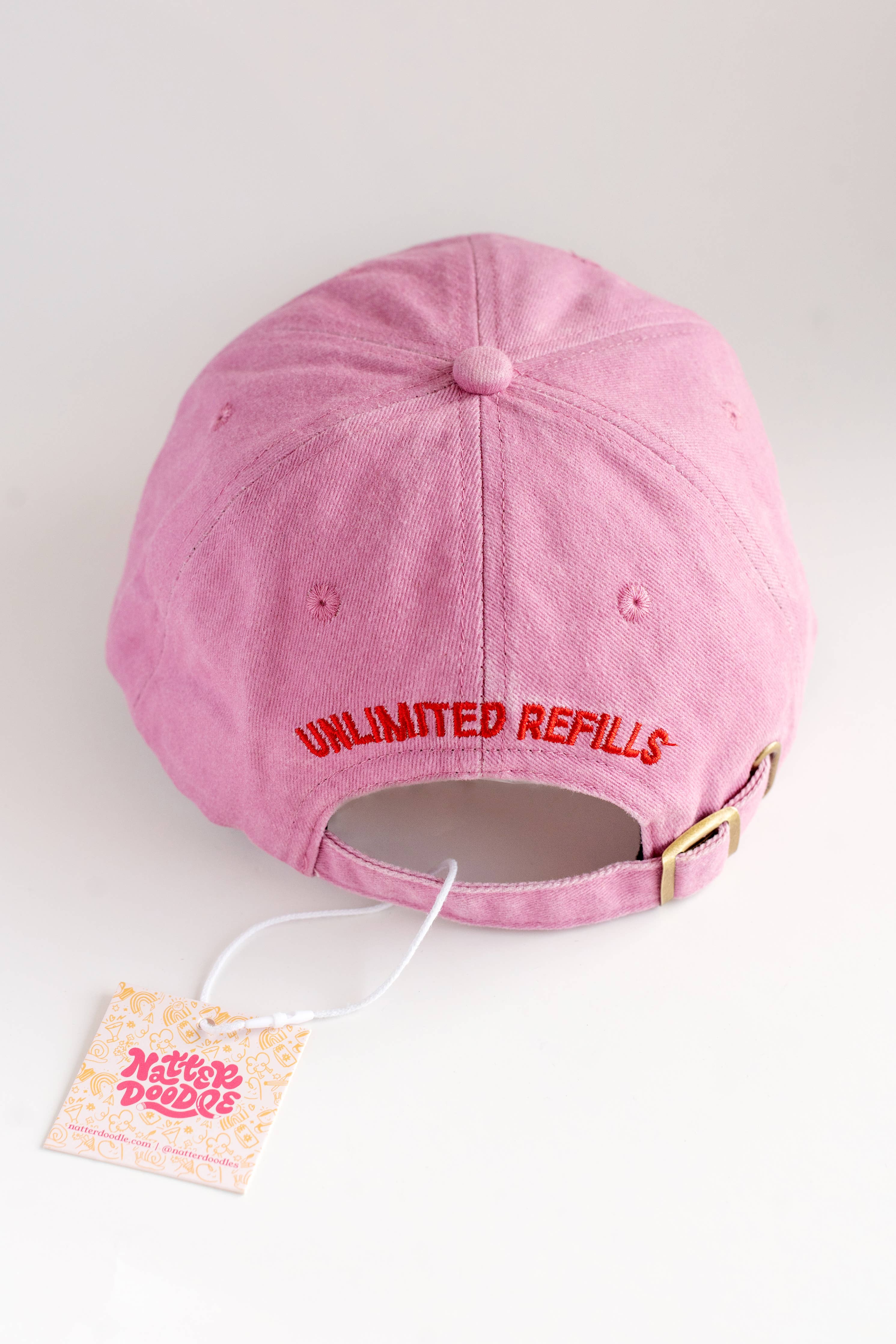 Get Me A Crisp Diet Coke Pink Dad Cap Quirky Baseball Hat