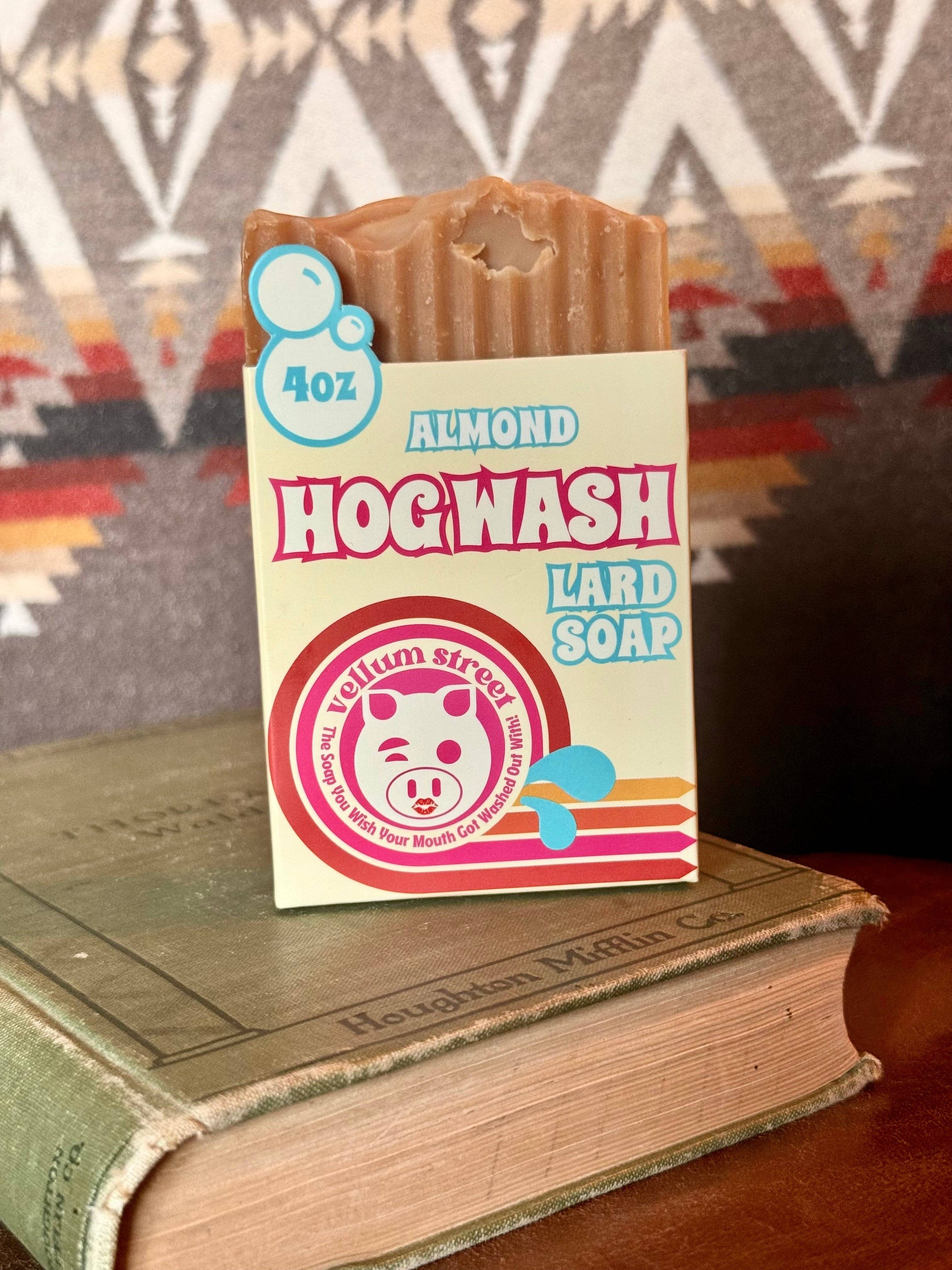 Hog Wash Lard Soap ALMOND