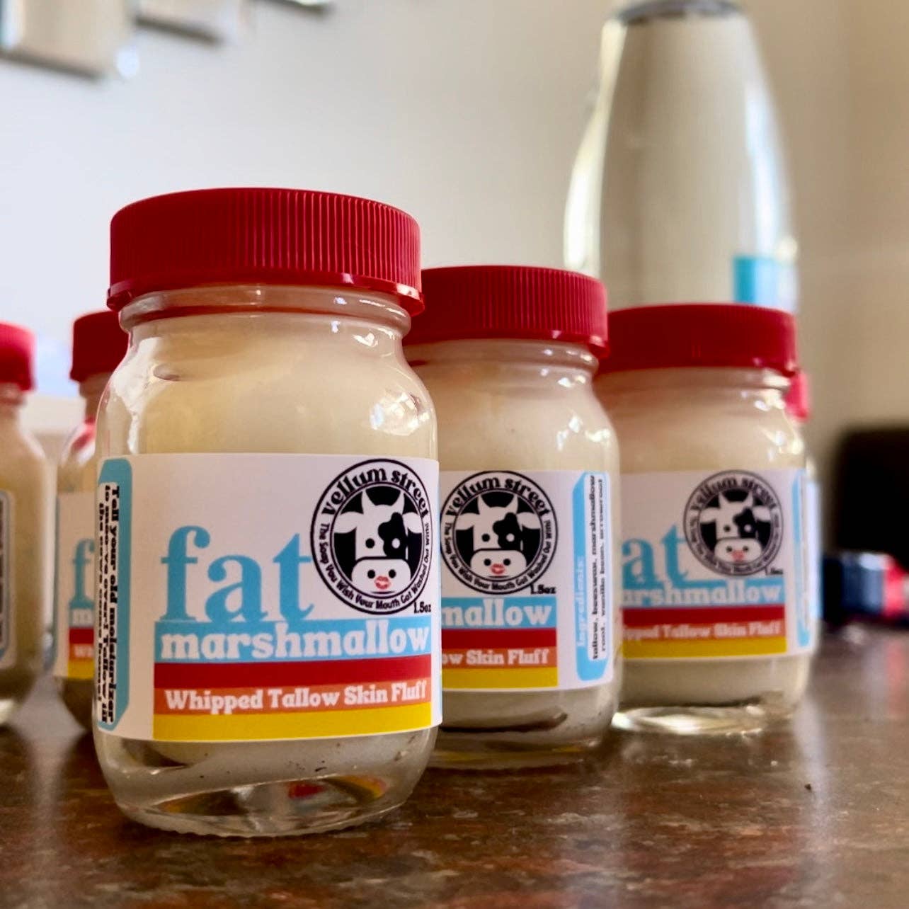 Mini Me fat marshmallow WHIPPED TALLOW SKIN FLUFF