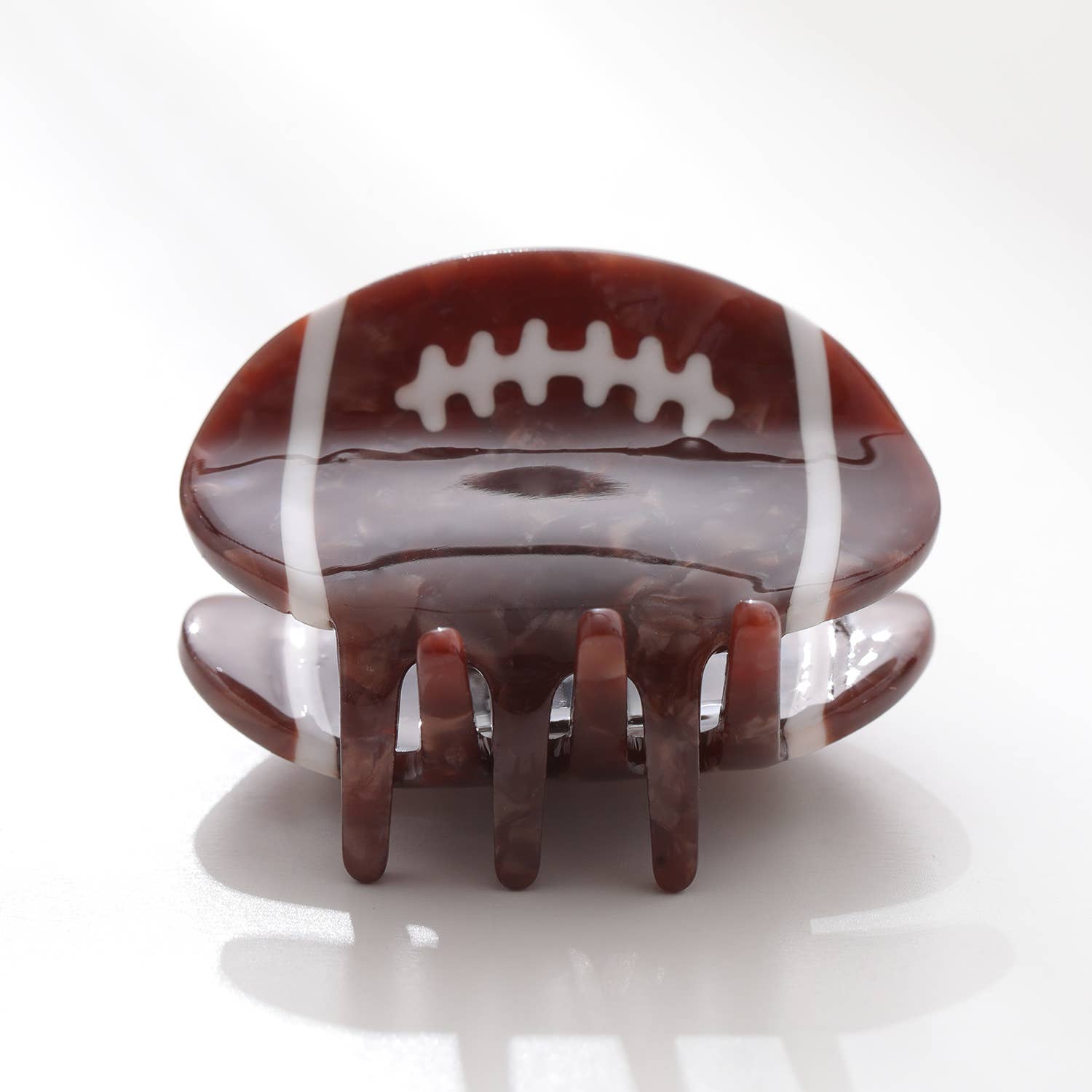 Mini Football Claw Clip