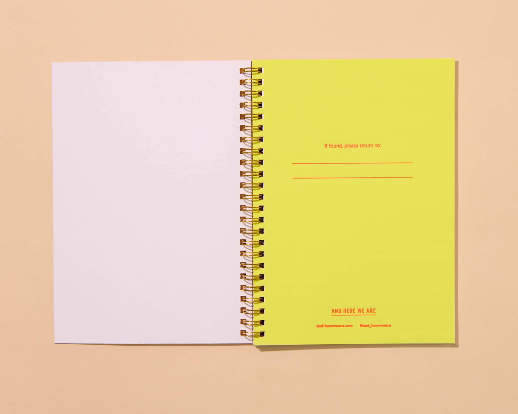 Letterpress A5 Lined Spiral Notebook—Diet Soda (Pop Art)