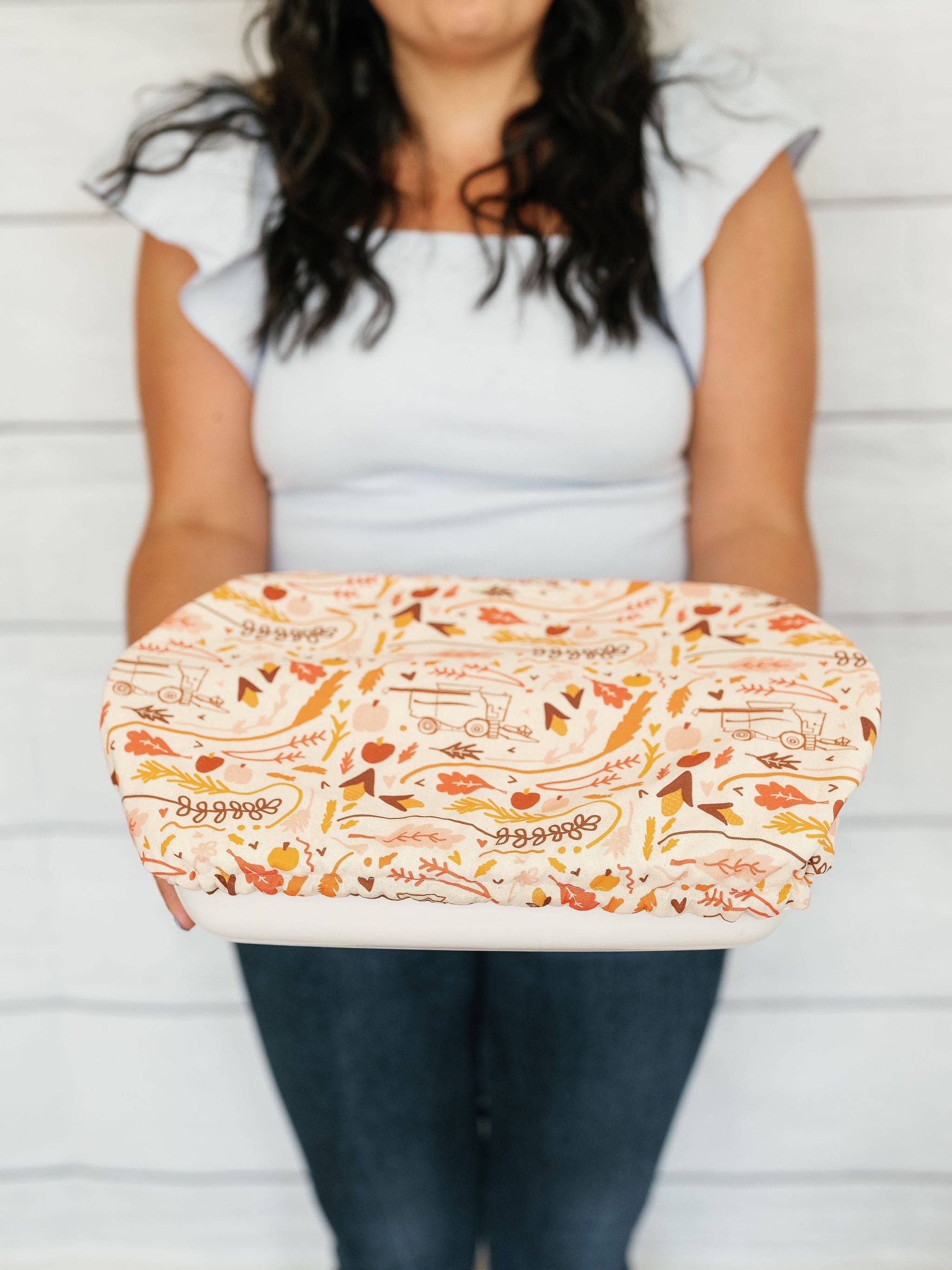 10x14 Harvest Baking Dish Cover | Fall