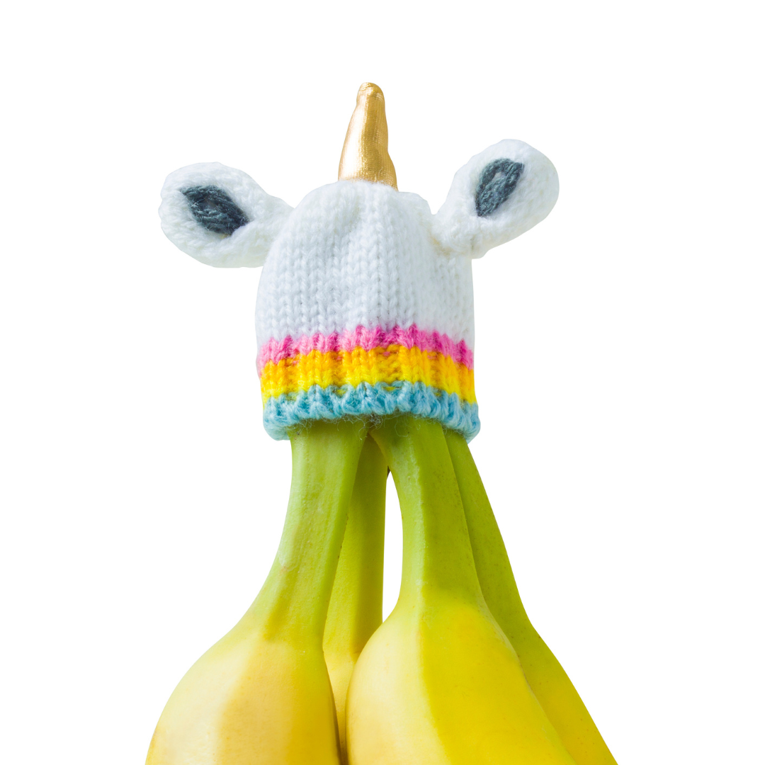 Unicorn Nana Hat | Includes 2 Stretchy Silicone Caps with Magnets