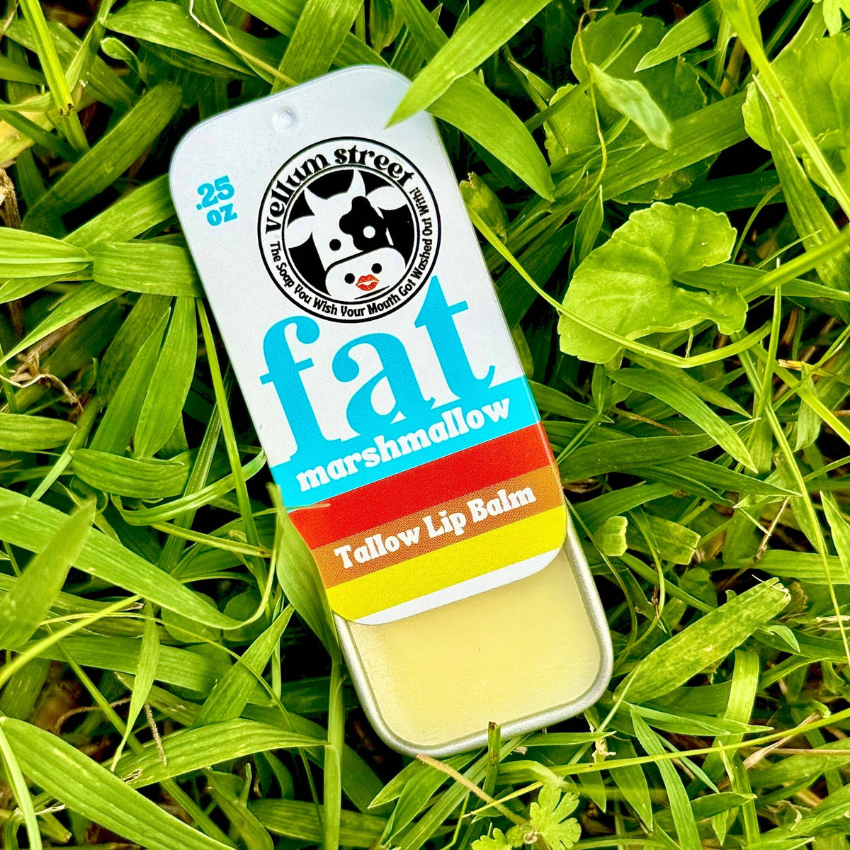 Fat marshmallow .25 oz TALLOW LIP BALM