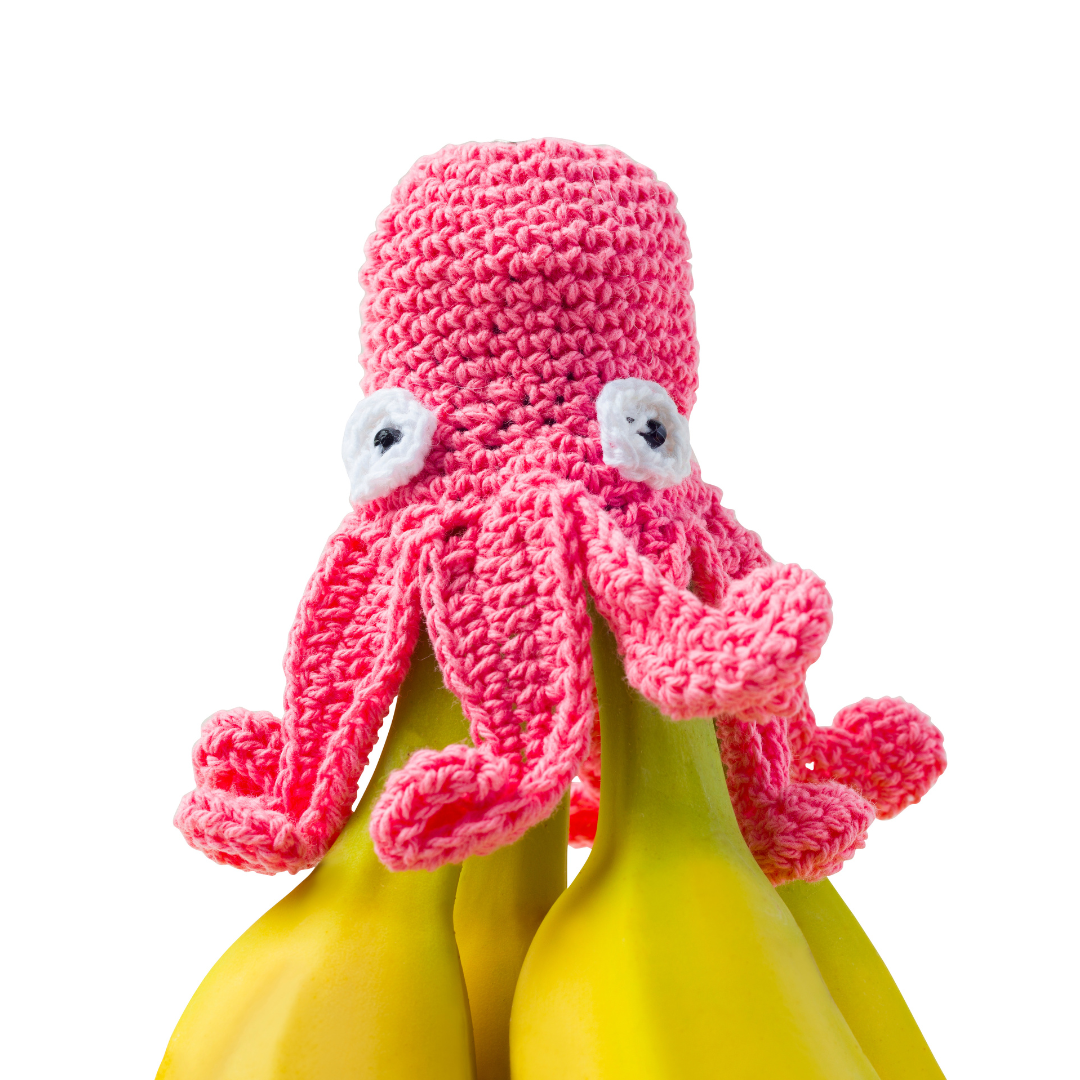 Octopus Nana Hat | Includes 2 Stretchy Silicone Caps with Magnets