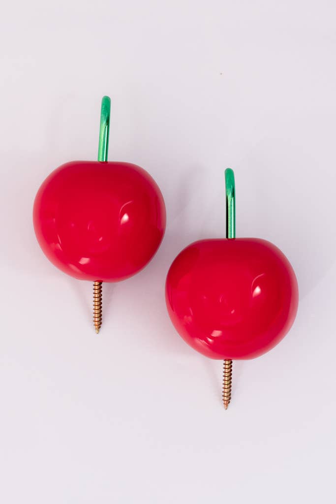 Wall Hook Set, Cherry