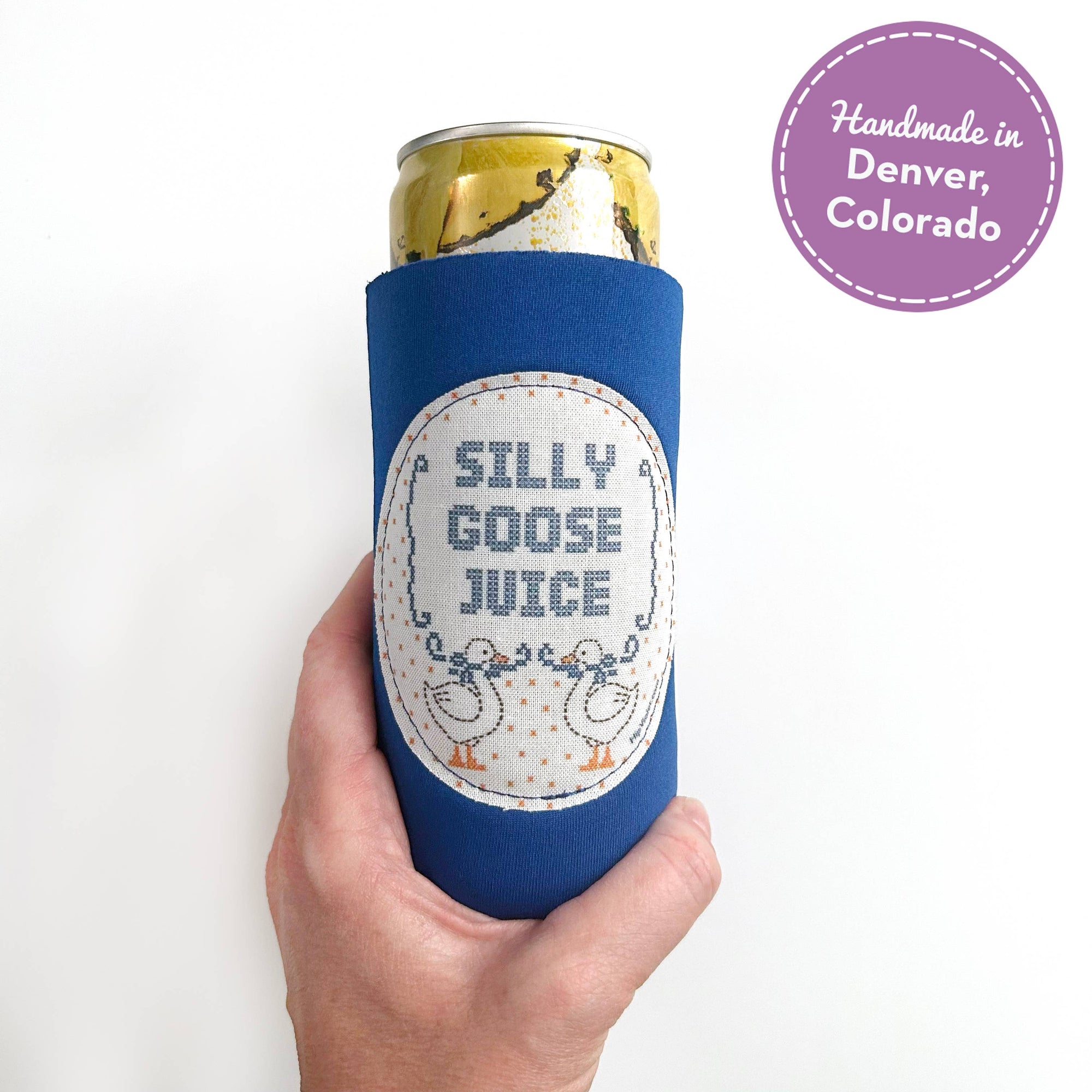 Silly Goose Juice Can Cooler