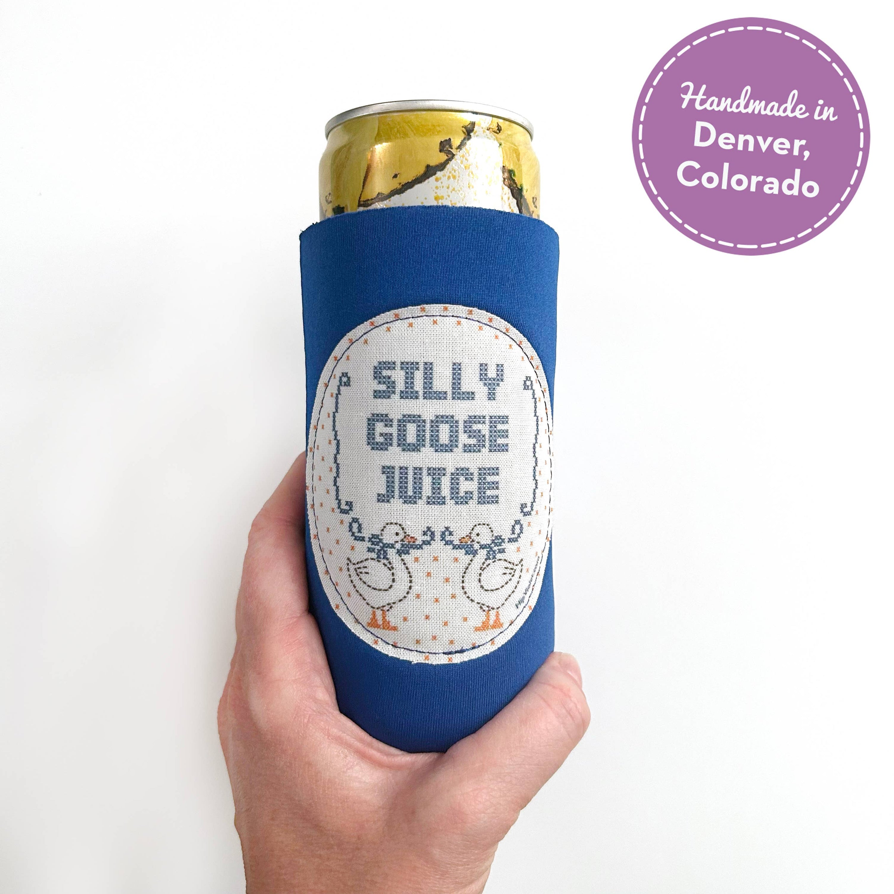 Silly Goose Juice Can Cooler