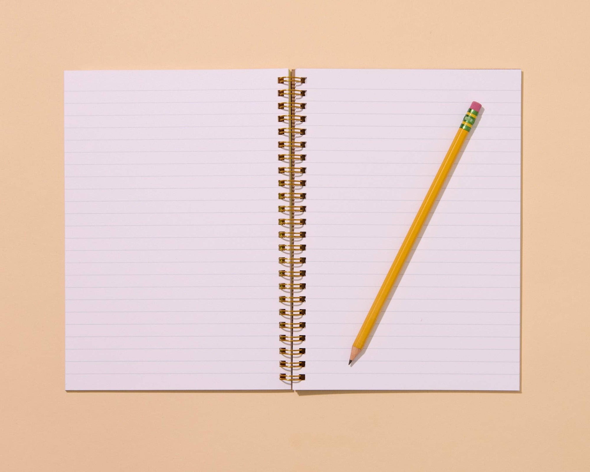Letterpress A5 Lined Spiral Notebook—Hot Dogs (Summer)