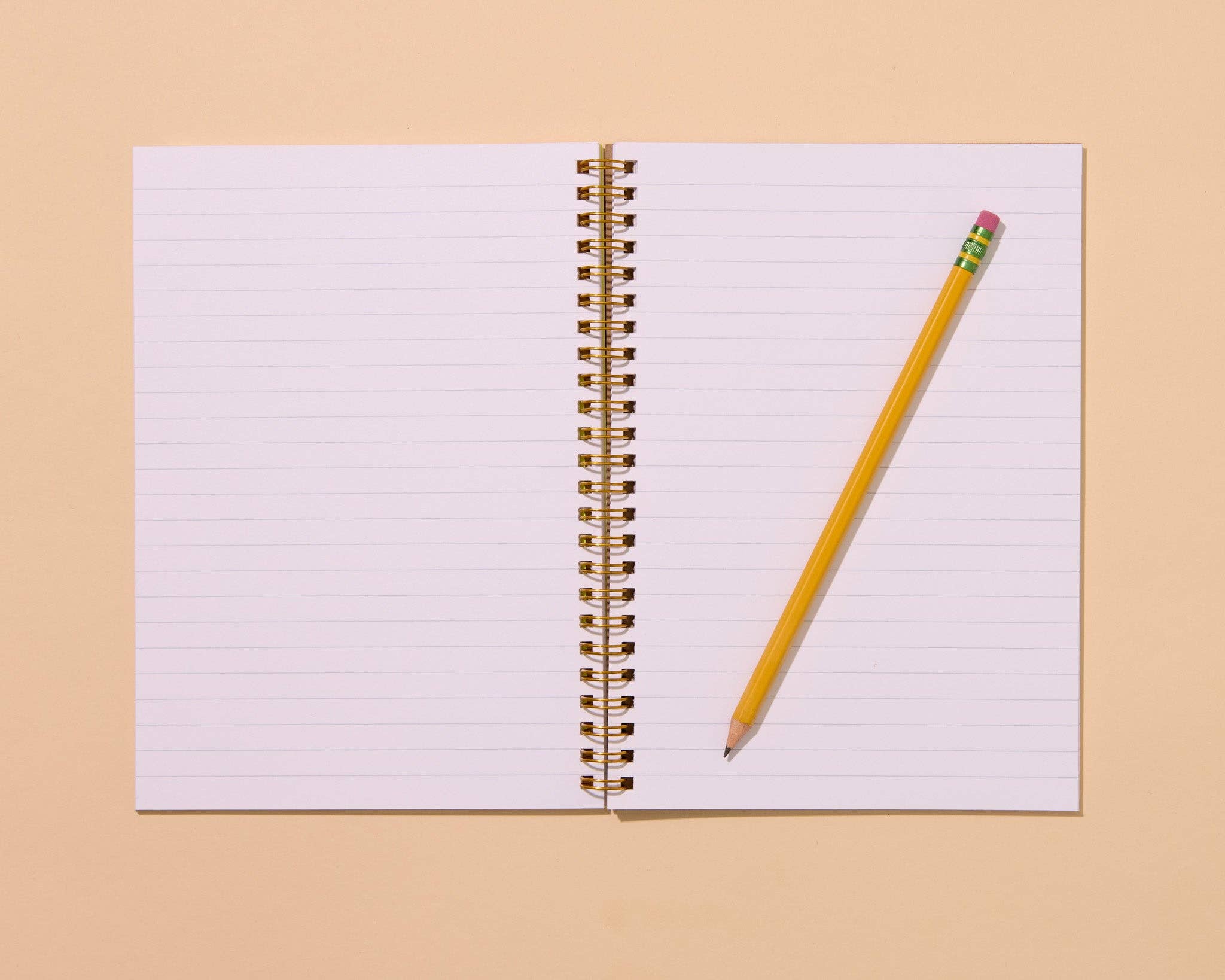 Letterpress A5 Lined Spiral Notebook—Hot Dogs (Summer)