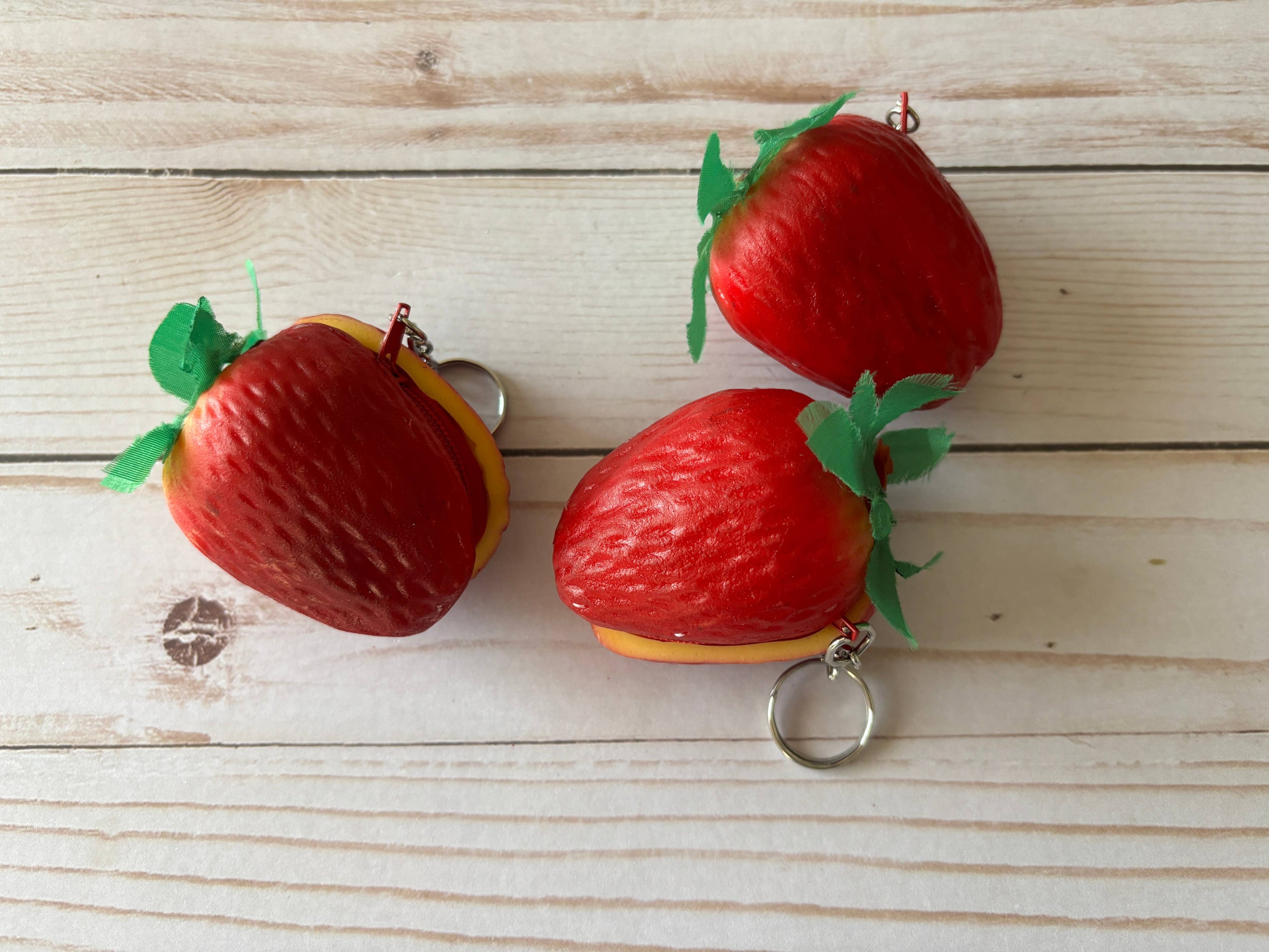 Gag Gift Coin Purse Strawberry