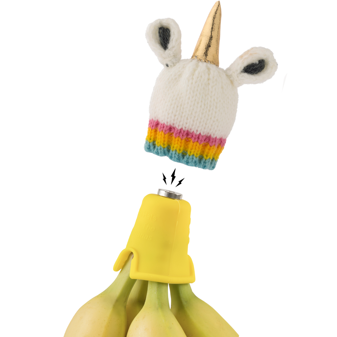 Unicorn Nana Hat | Includes 2 Stretchy Silicone Caps with Magnets